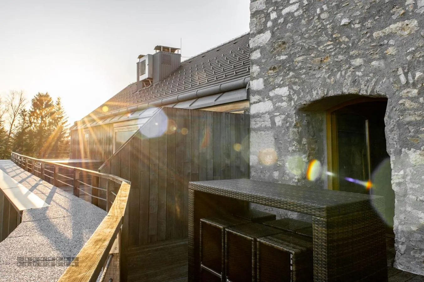 Balcony/Terrace in Vinica Castle Boutique & Spa Hotel