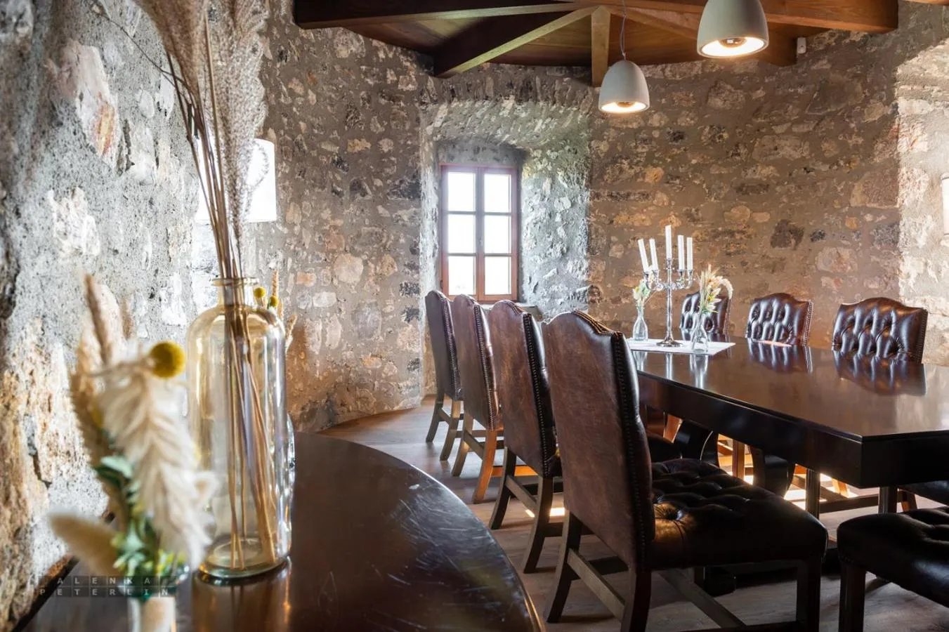 Seating area in Vinica Castle Boutique & Spa Hotel