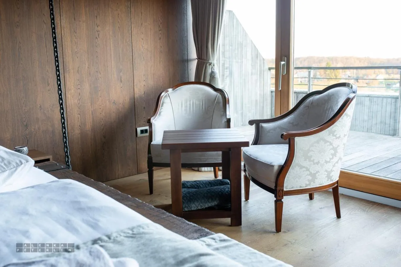 Decorative detail, Bed in Vinica Castle Boutique & Spa Hotel