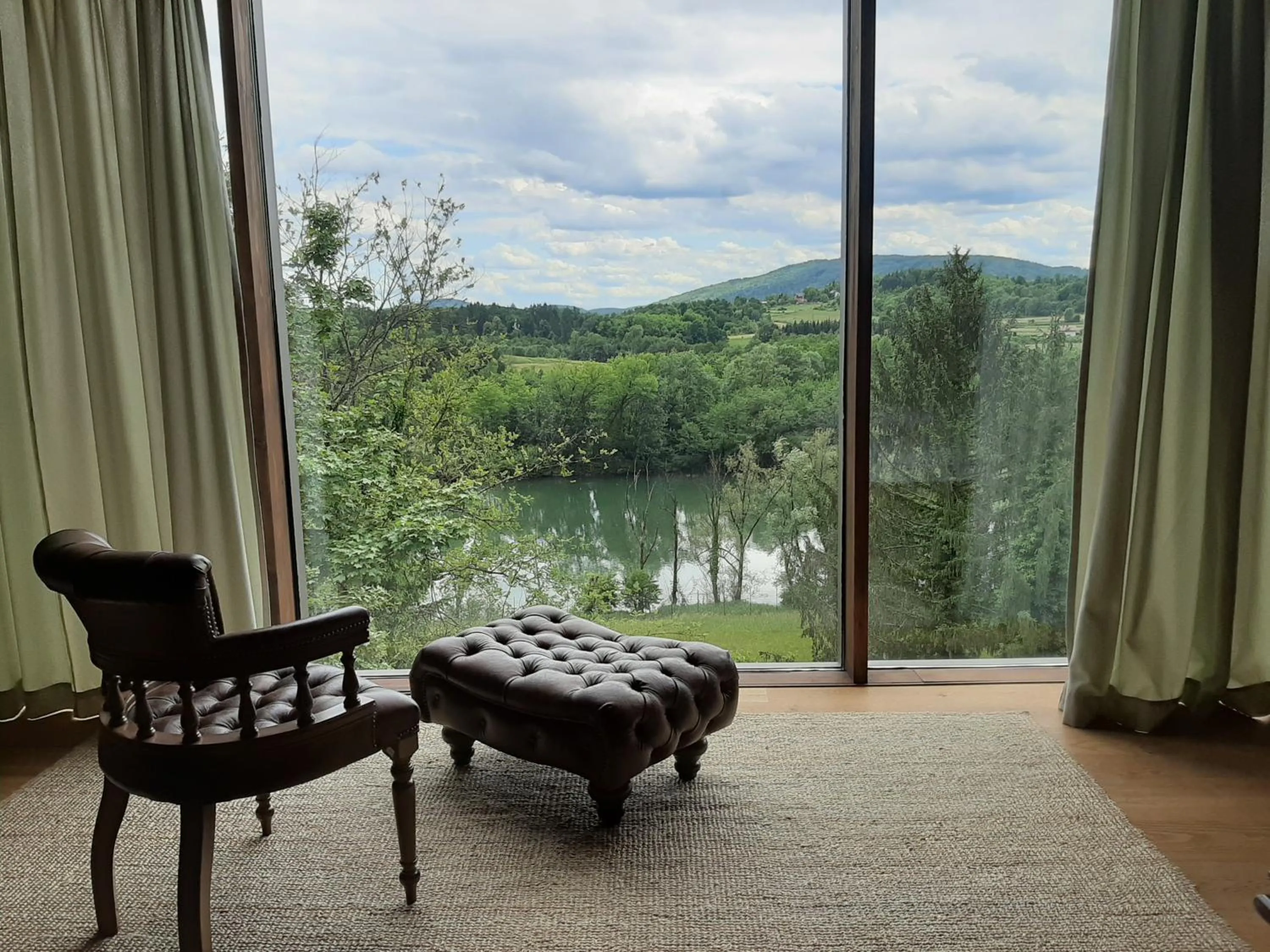 Seating area in Vinica Castle Boutique & Spa Hotel
