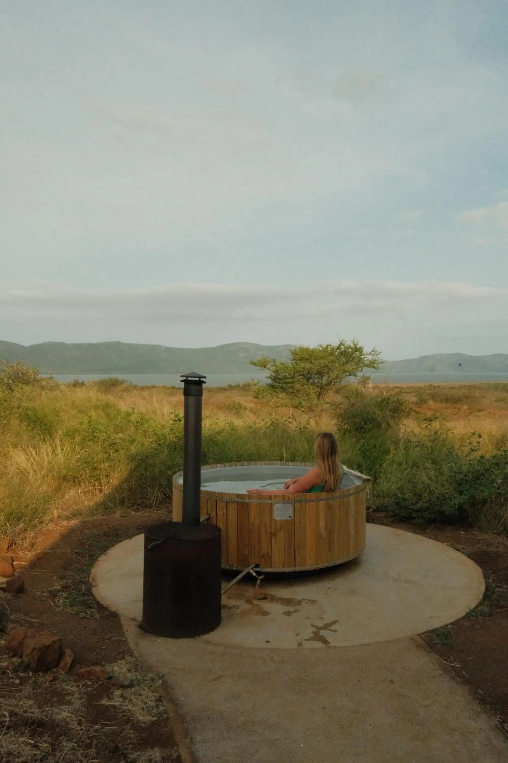 Hot Tub in AfriCamps at White Elephant Safaris
