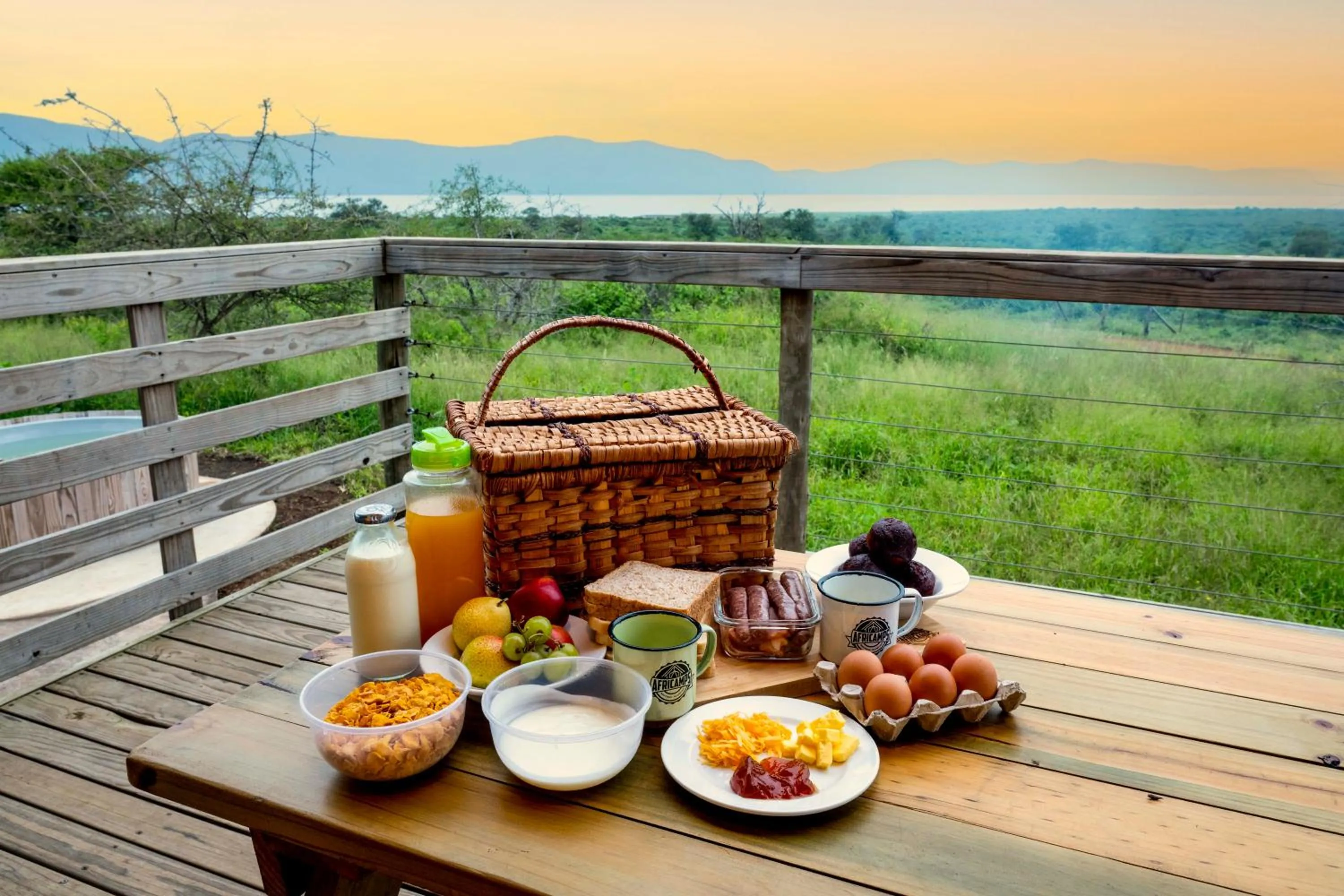 Property building in AfriCamps at White Elephant Safaris