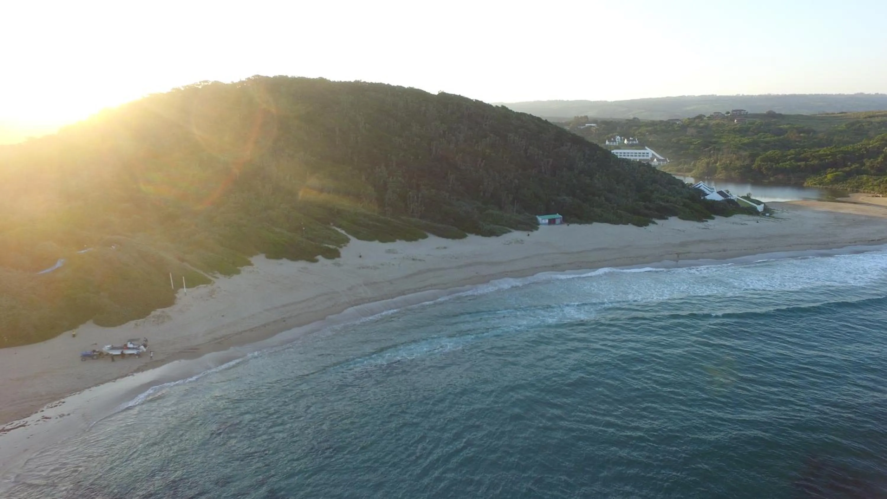 Beach in Port Edward Holiday Resort