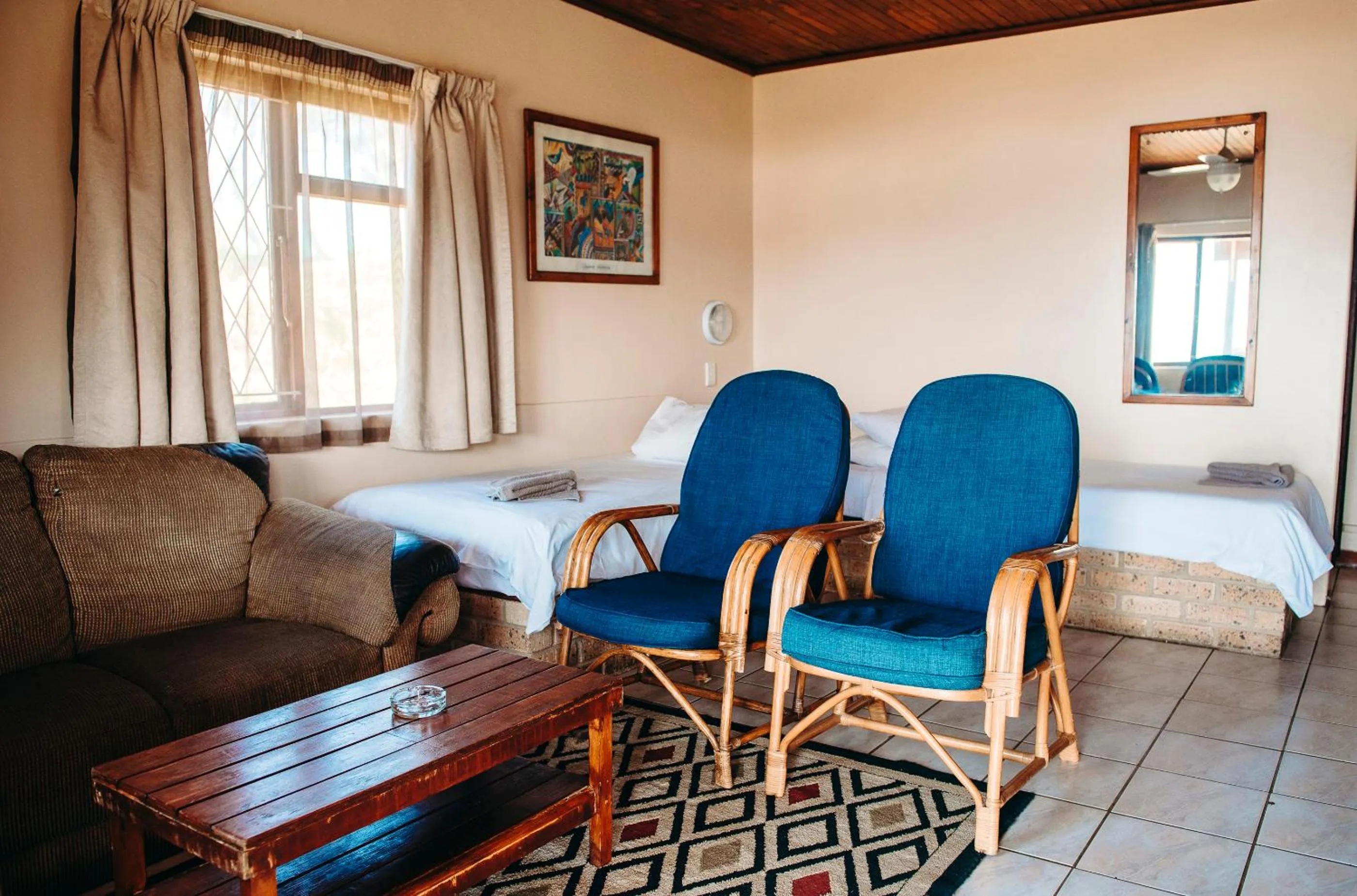 Bed in Port Edward Holiday Resort