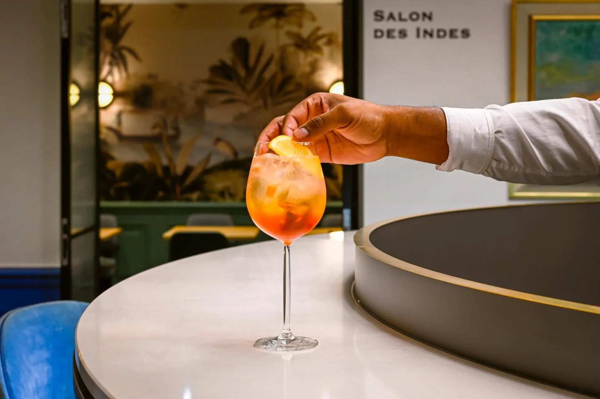 Food and drinks in Hotel Cambon