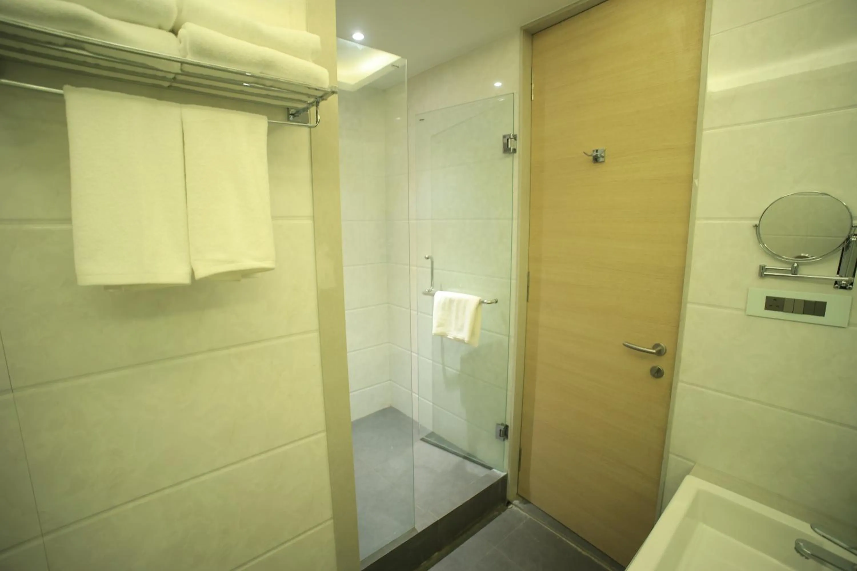 Bathroom in The Byke Delotel