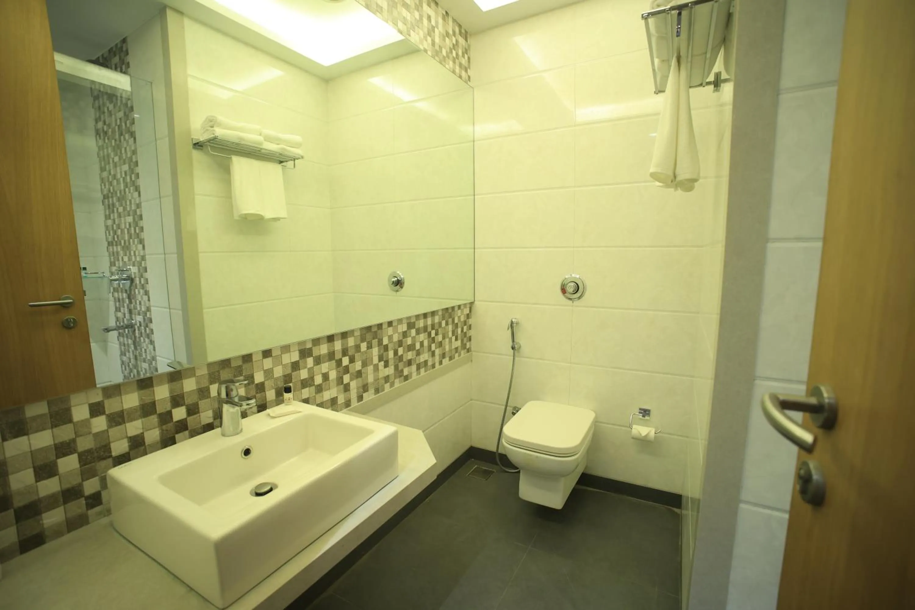 Bathroom in The Byke Delotel