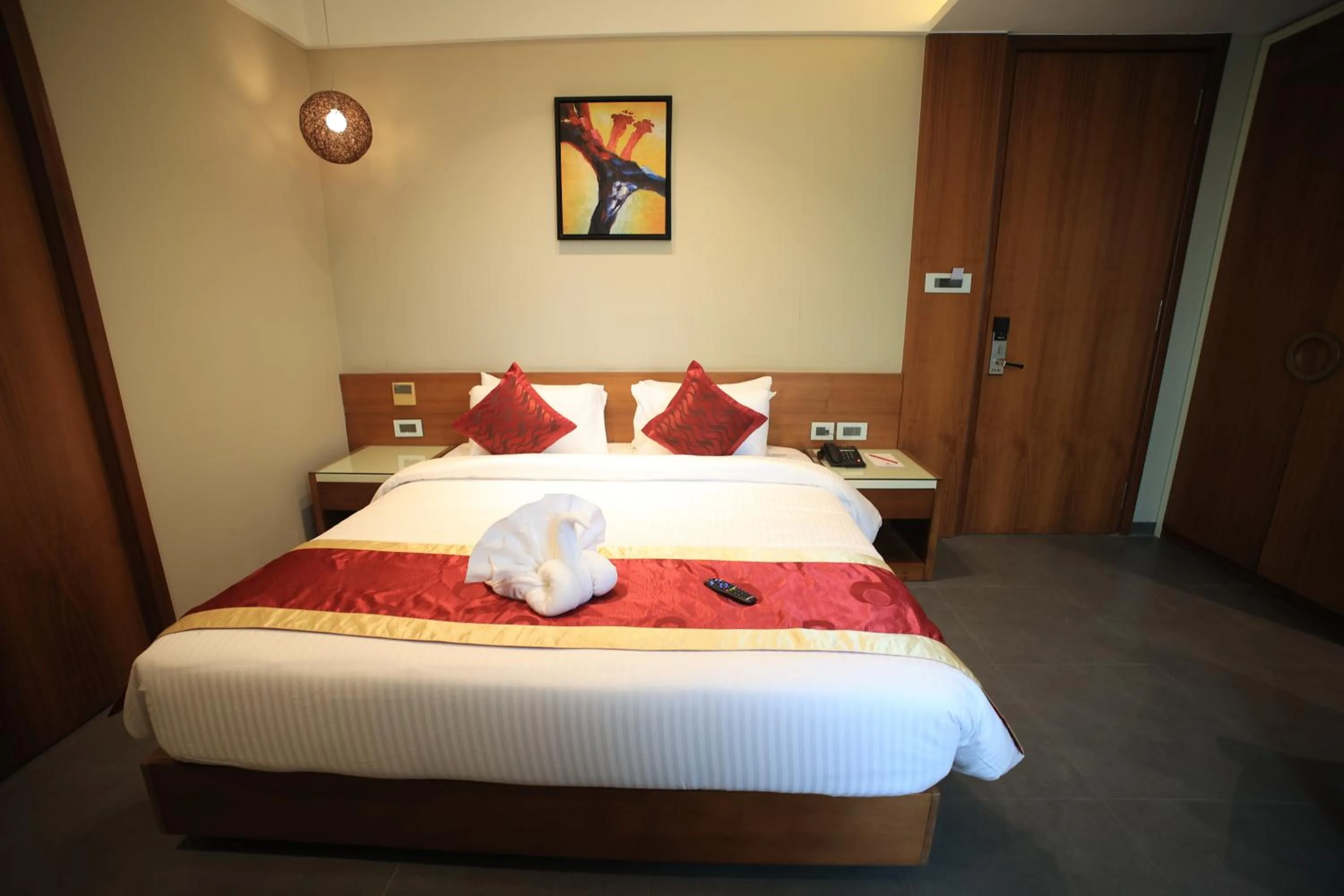 Bed in The Byke Delotel