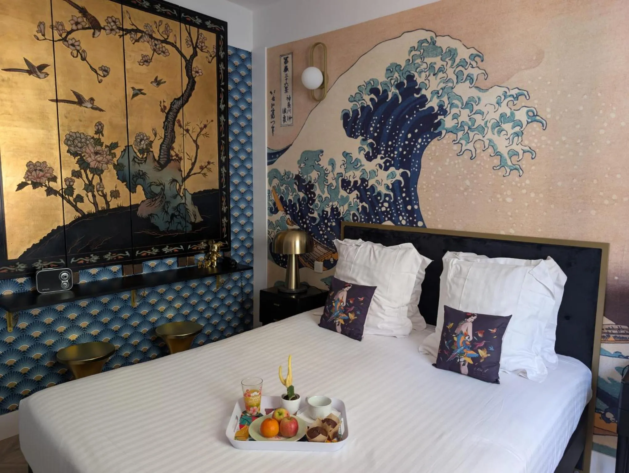 Bed in Hôtel Mademoiselle