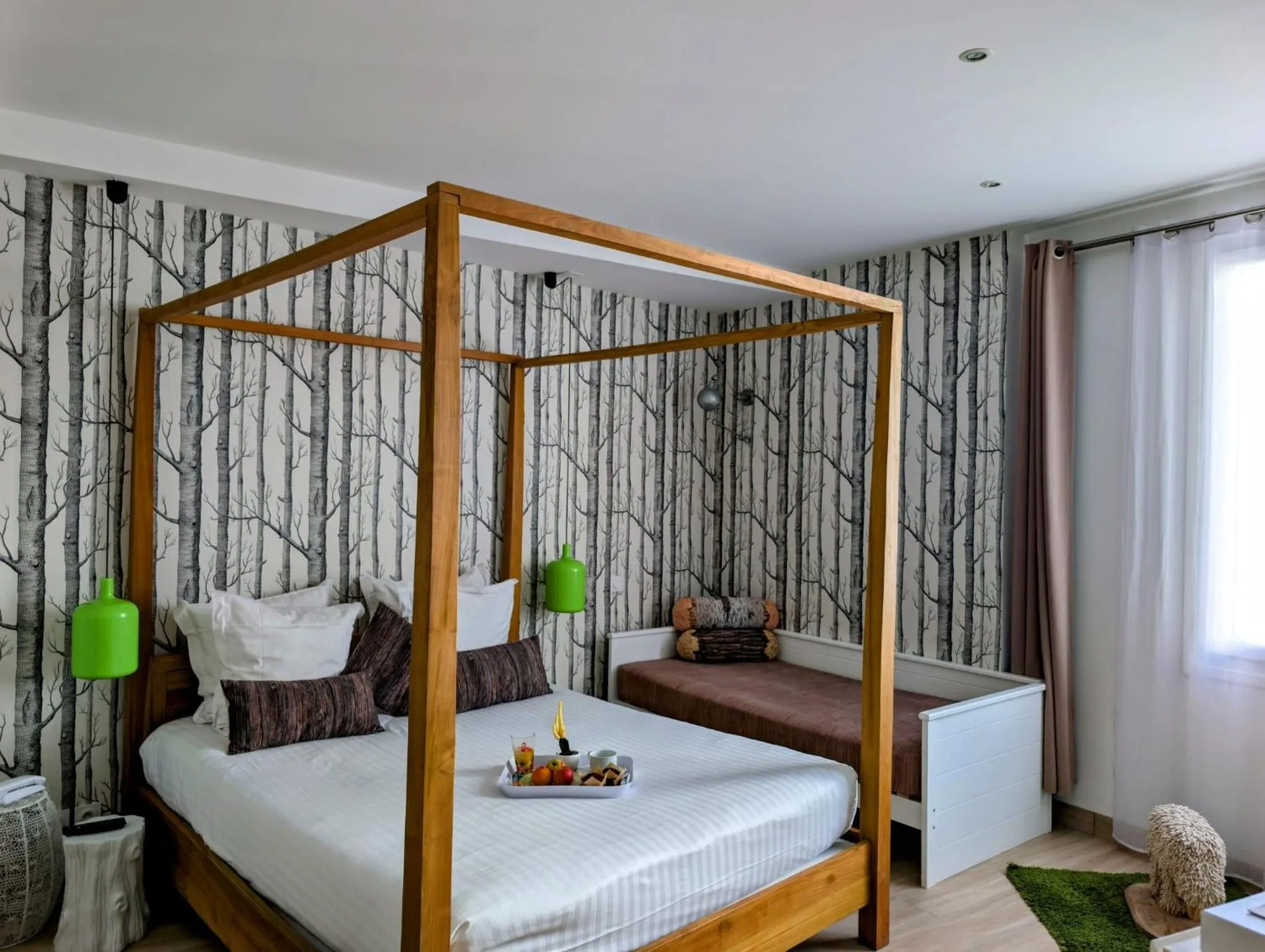 Bed in Hôtel Mademoiselle