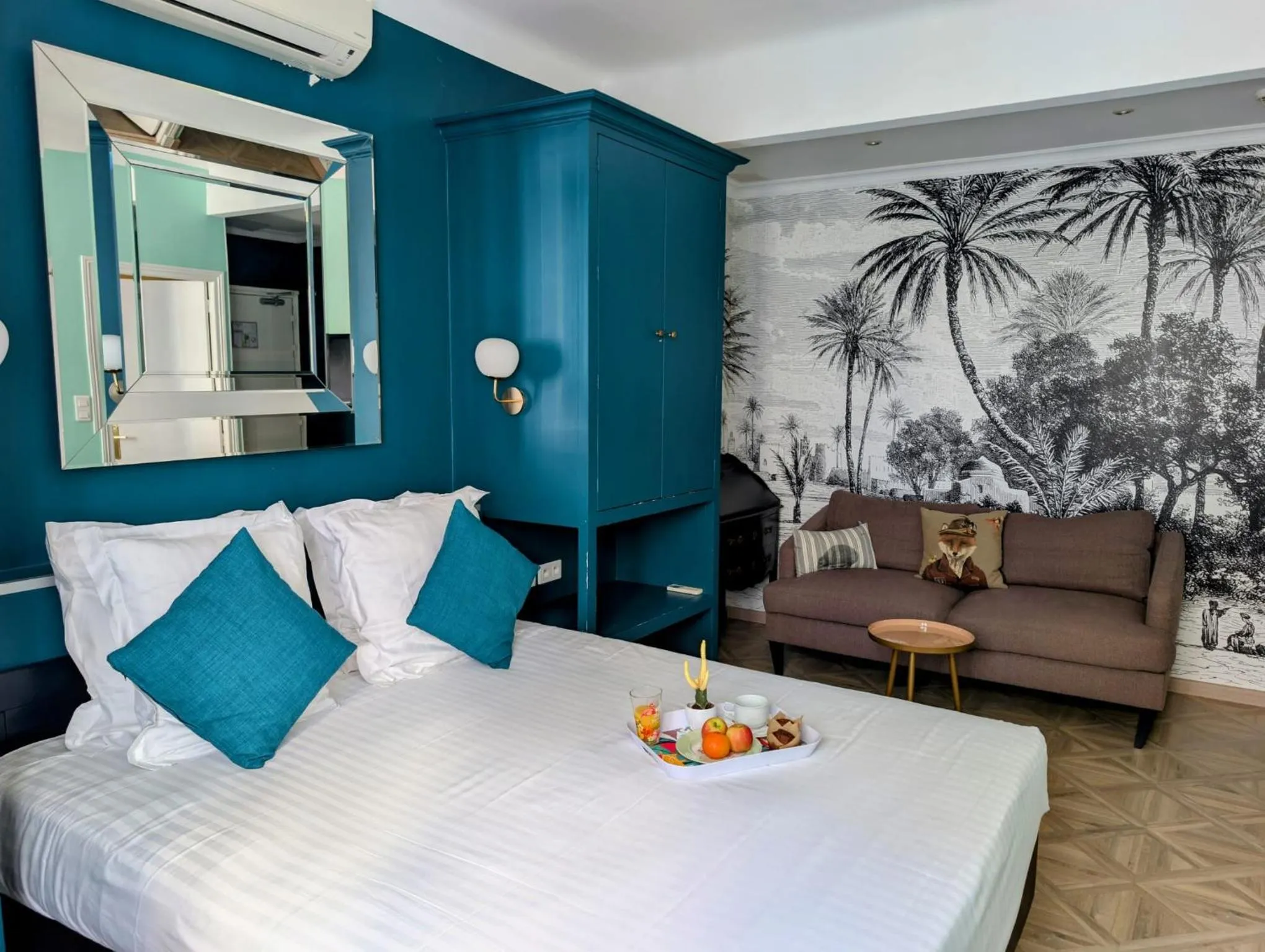 Bed in Hôtel Mademoiselle