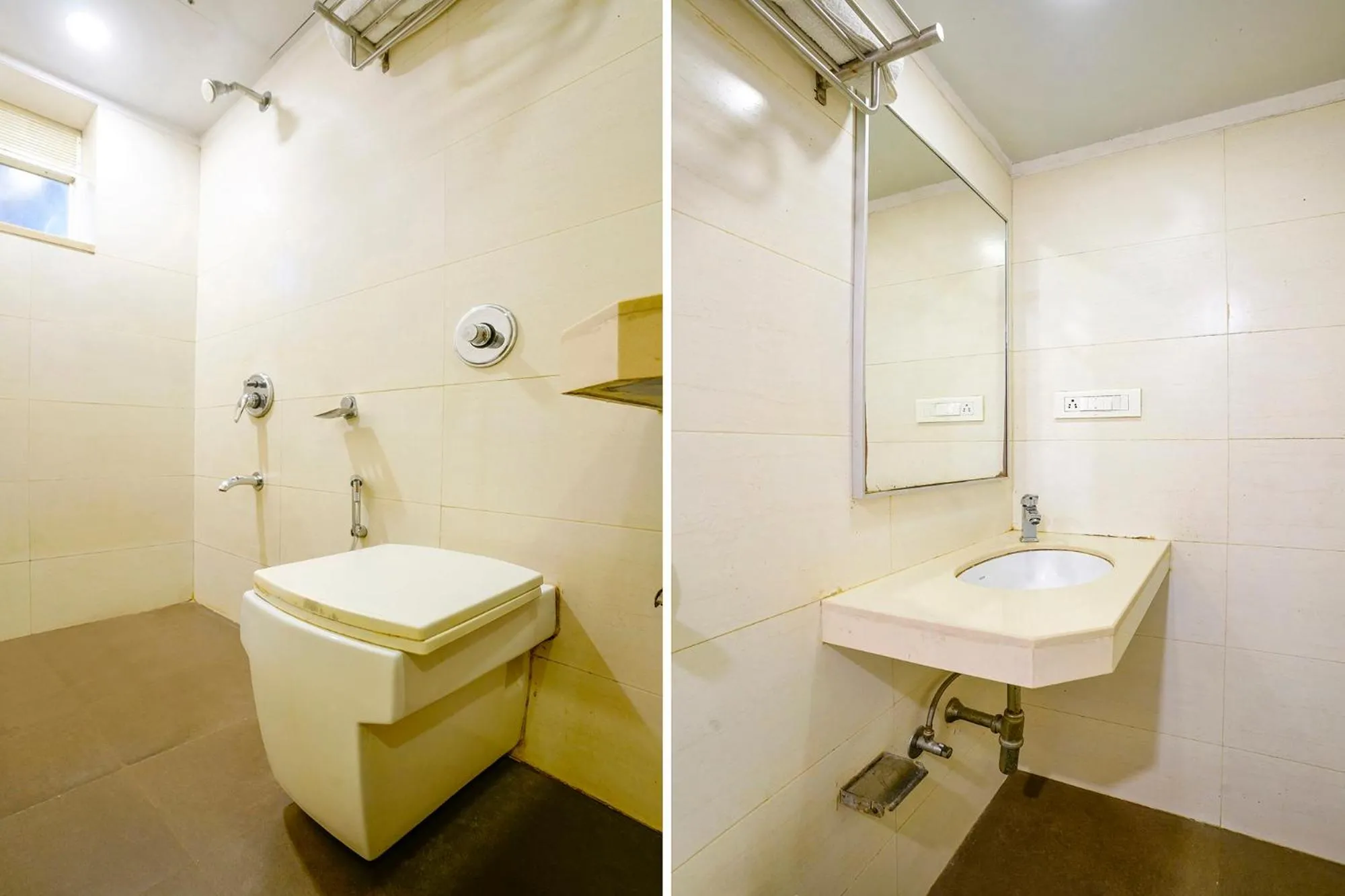 Bathroom in FabHotel Rahat