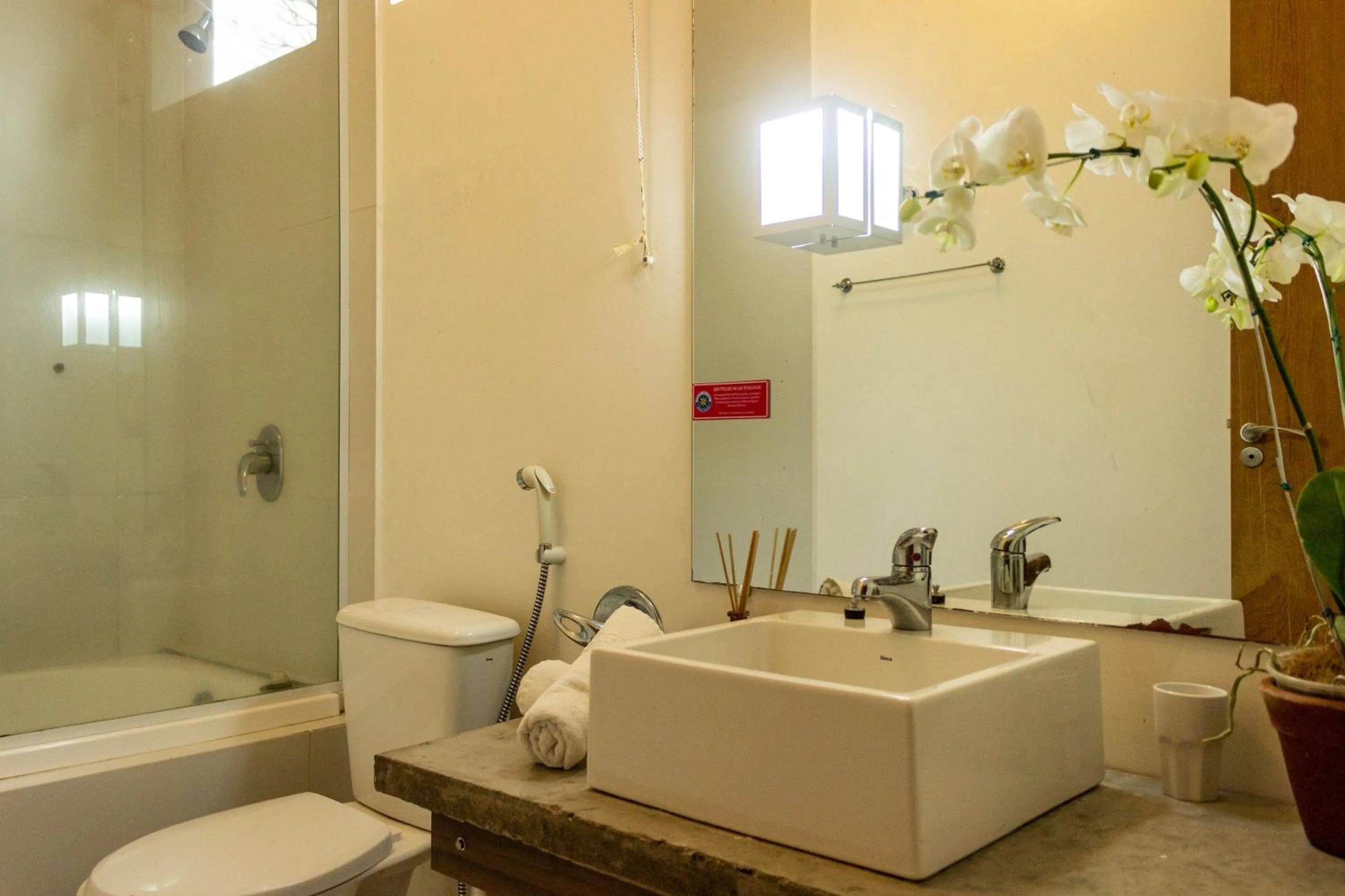 Bathroom in Pousada Ponta da Vigia