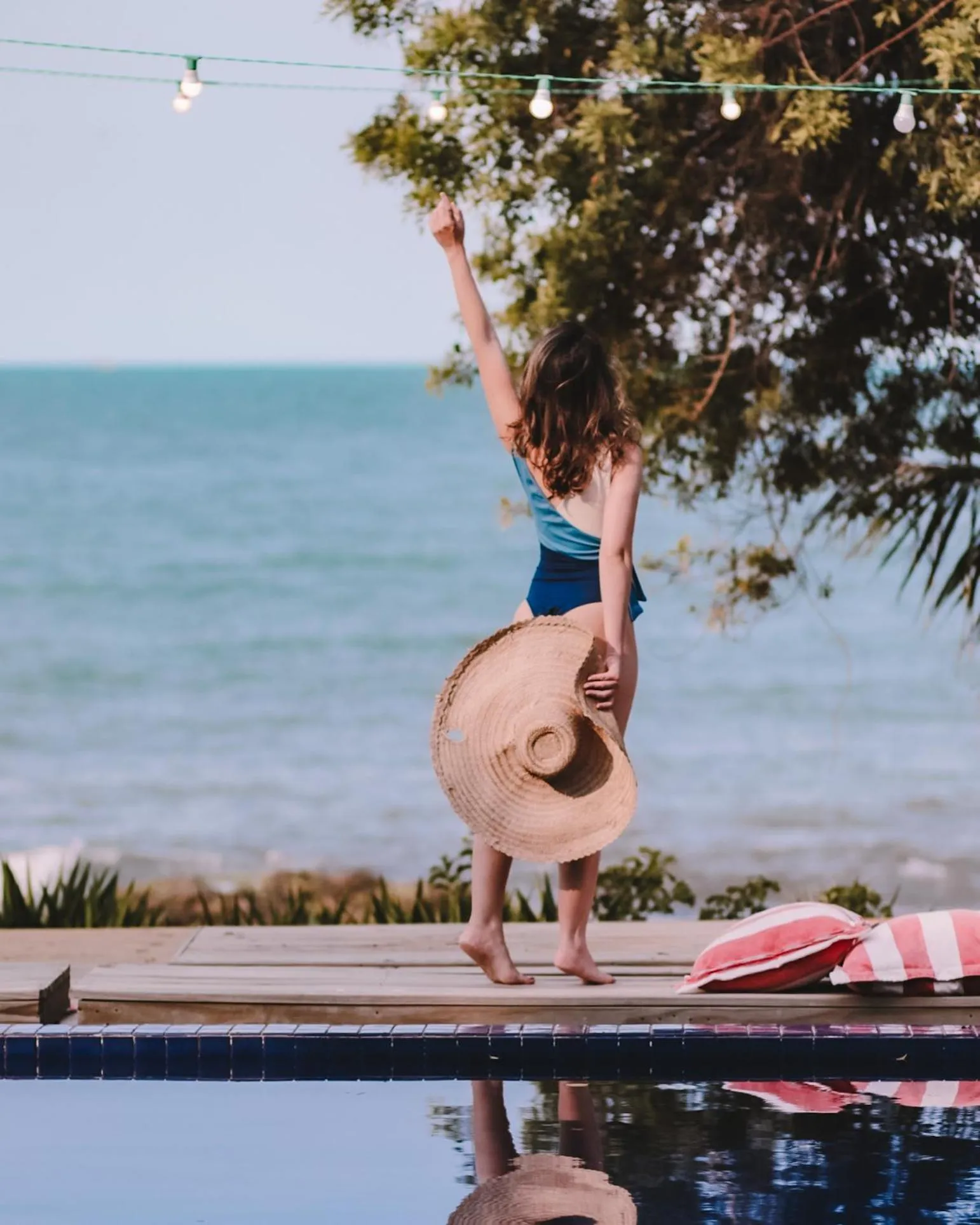Pool view in Pousada Ponta da Vigia