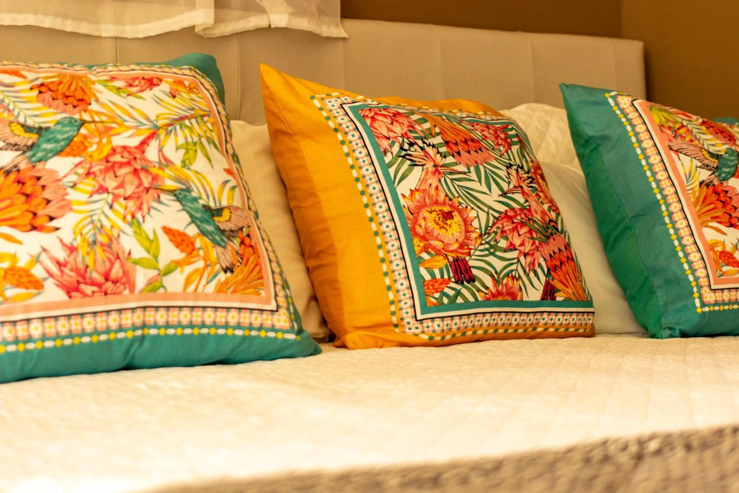 Bed in Pousada Ponta da Vigia