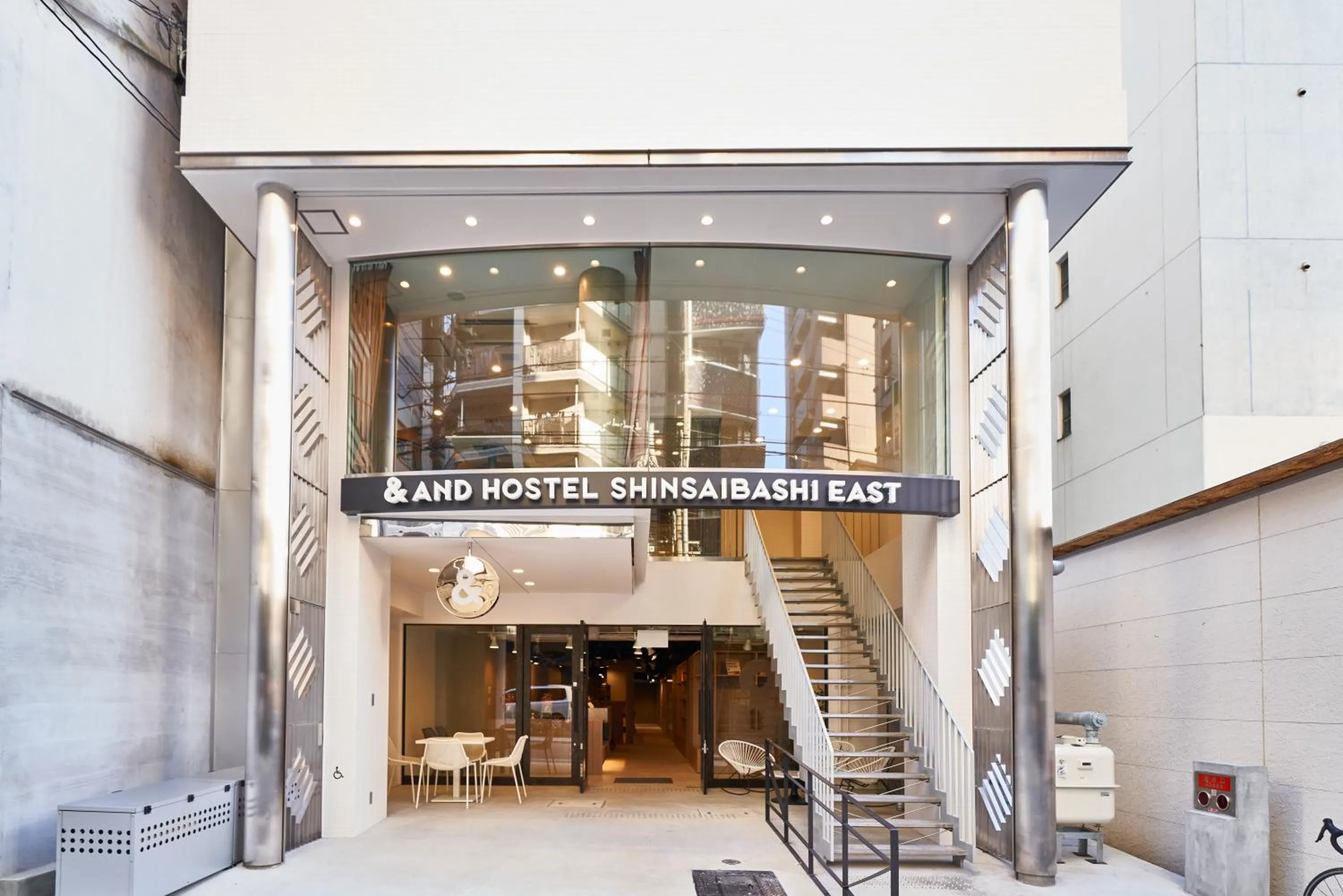 Property building in &AND HOSTEL SHINSAIBASHI EAST