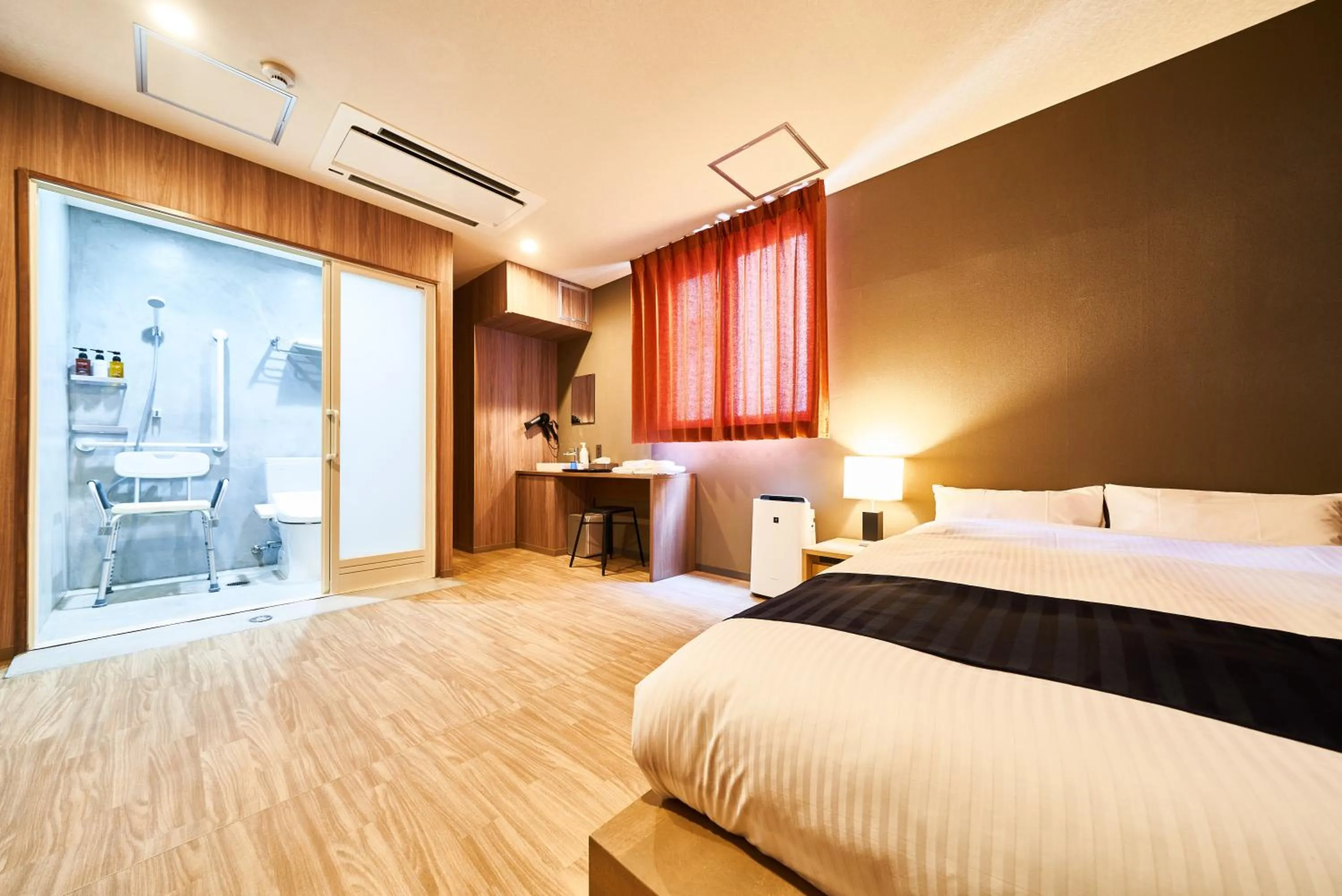Double Room Disability Access with Private Bathroom in &AND HOSTEL SHINSAIBASHI EAST