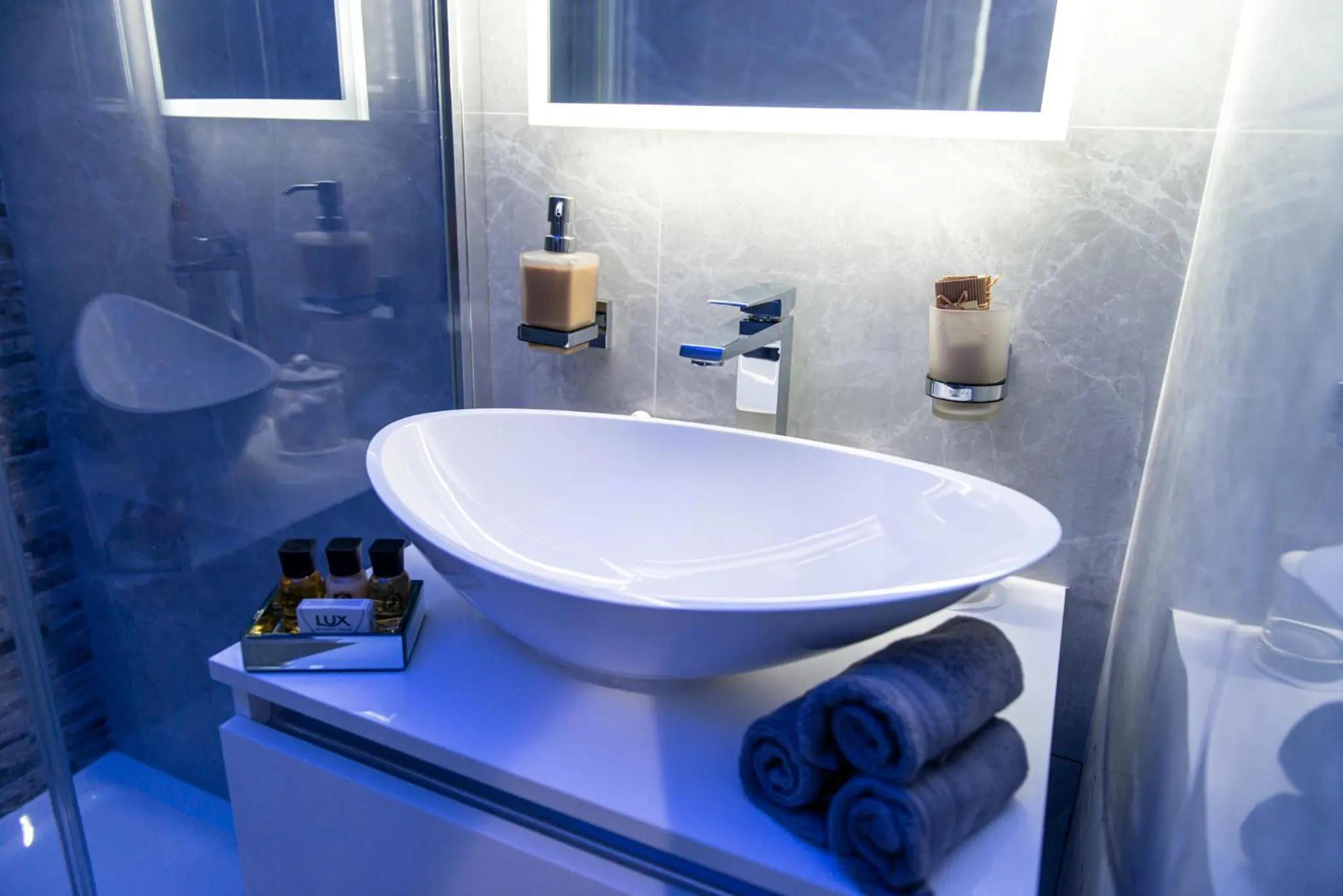 Bathroom in Aphrodite Suites