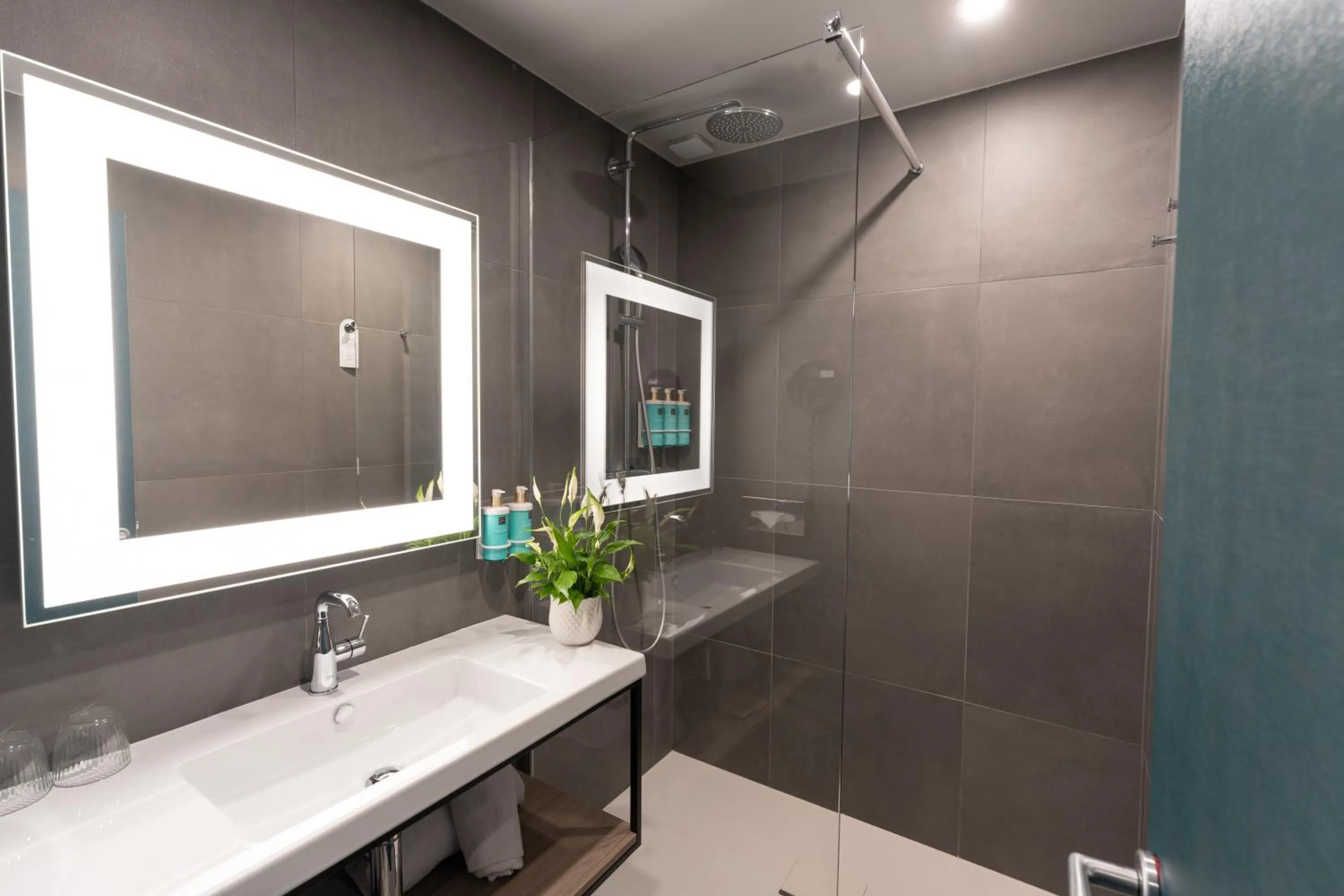 Shower in Hotel Mercure Angers Lac De Maine