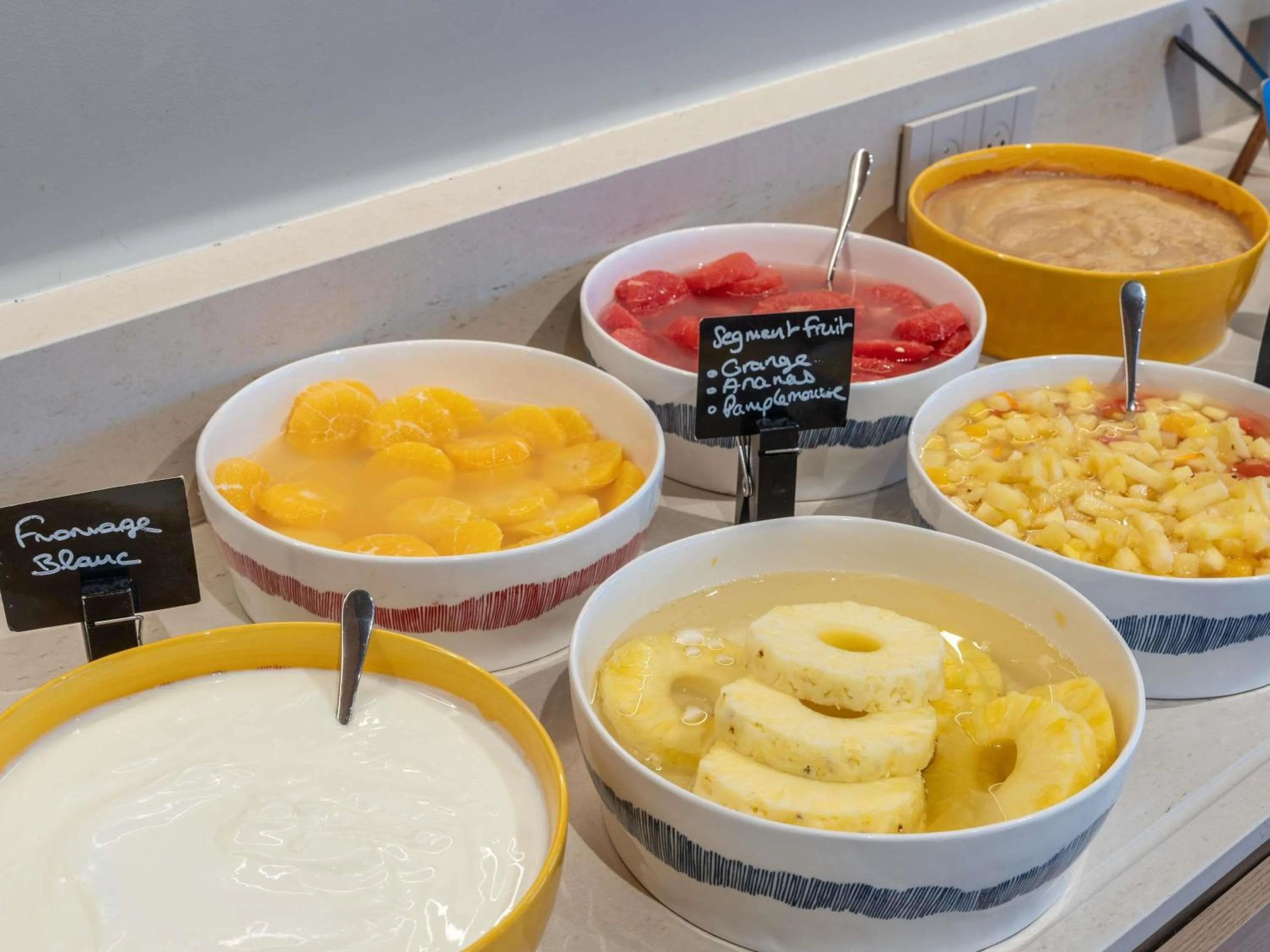 Breakfast in Novotel Angers Lac de Maine