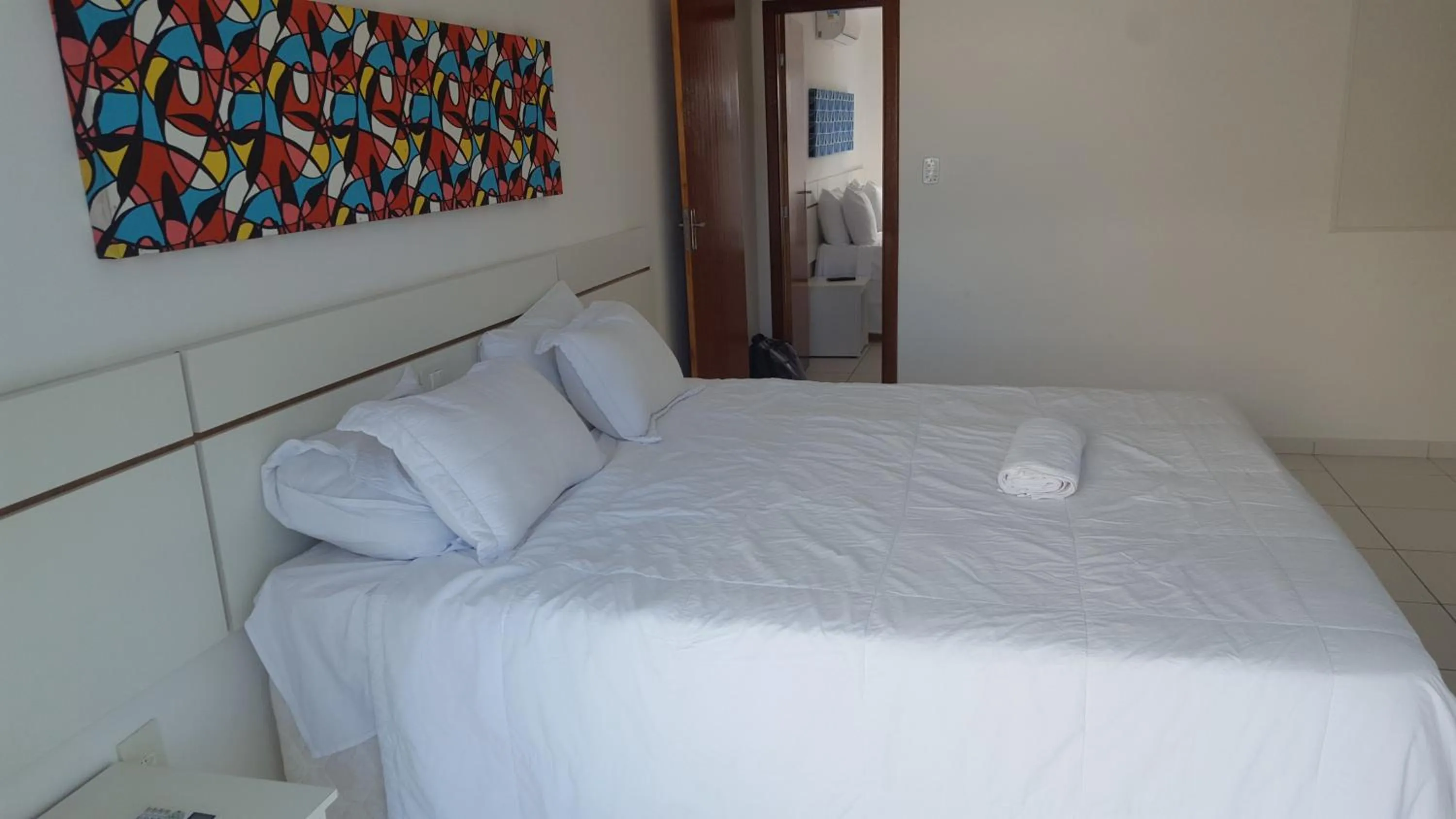 Bed in Condomínio Mar da Galiléia - Apto 27