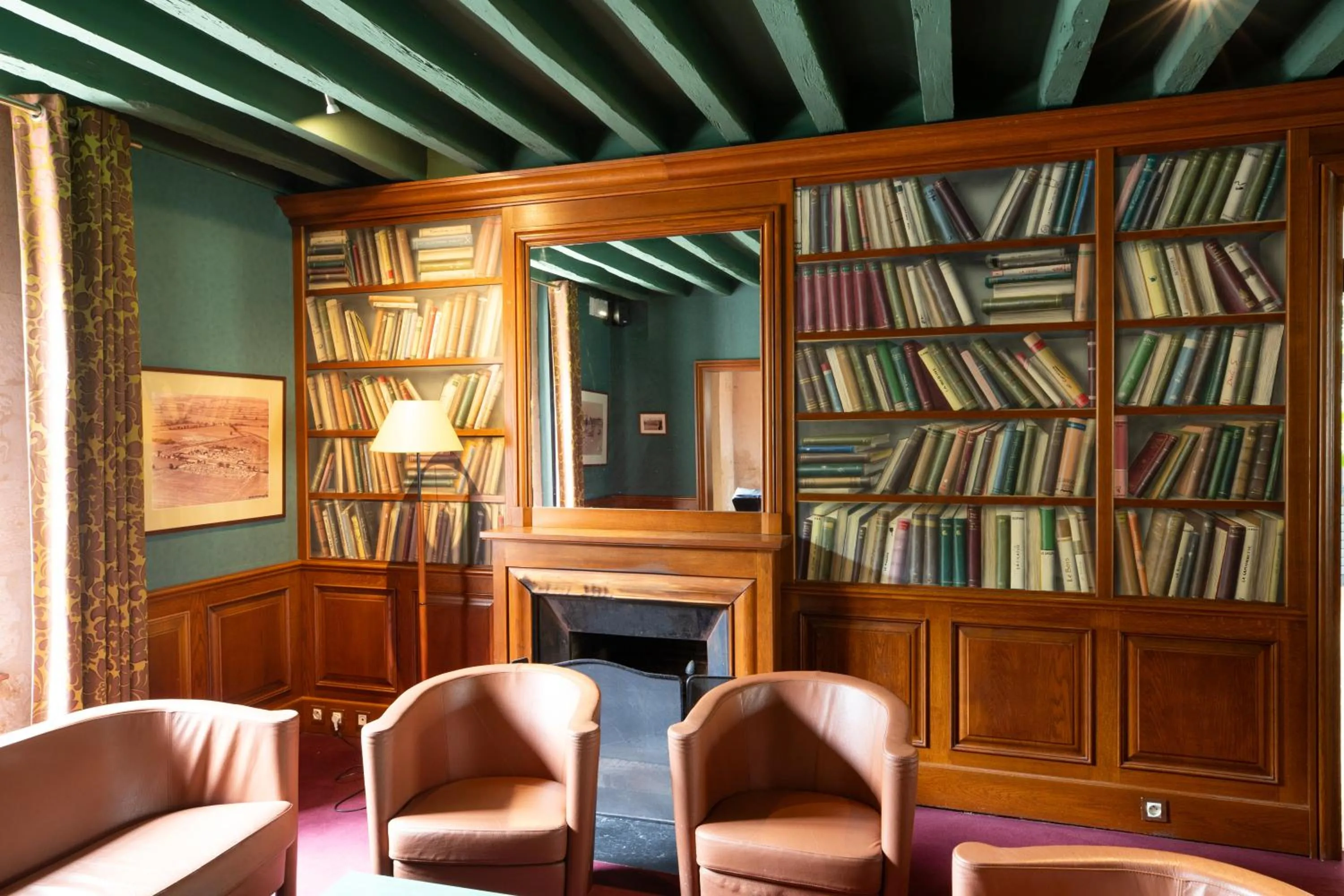 Living room in Hotel Le Paddock