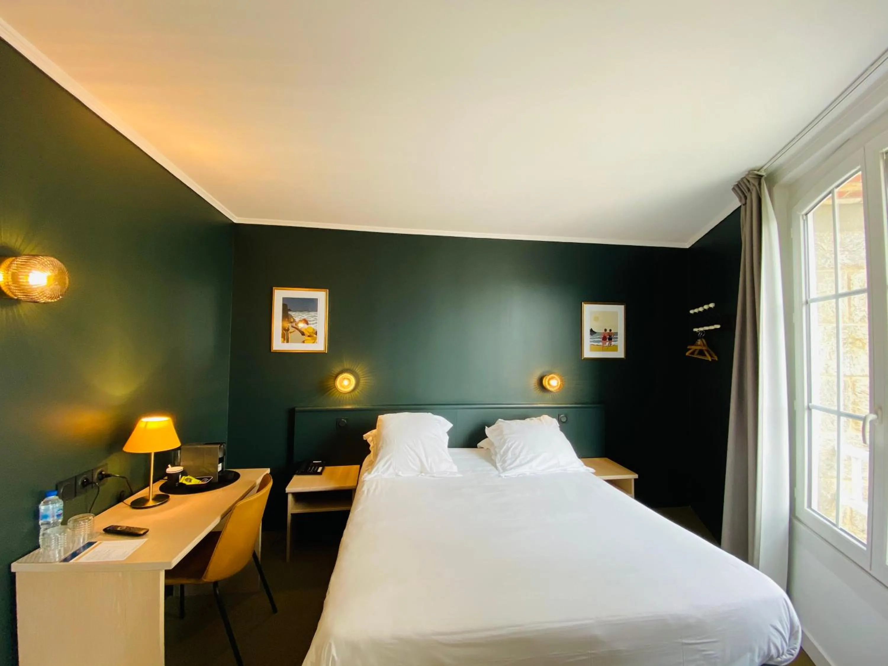 Bedroom, Bed in Hotel du Parc