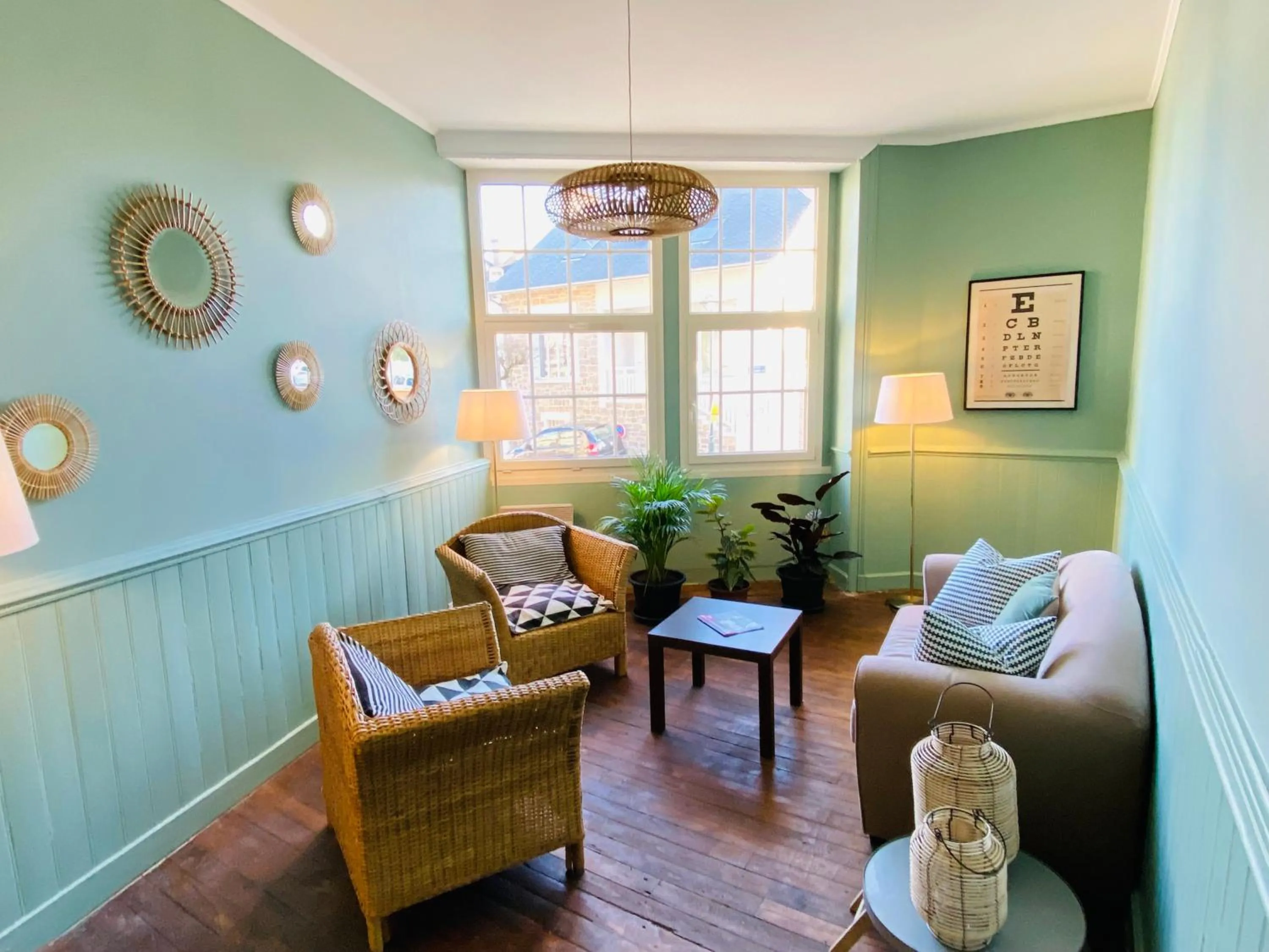 Living room in Hotel du Parc