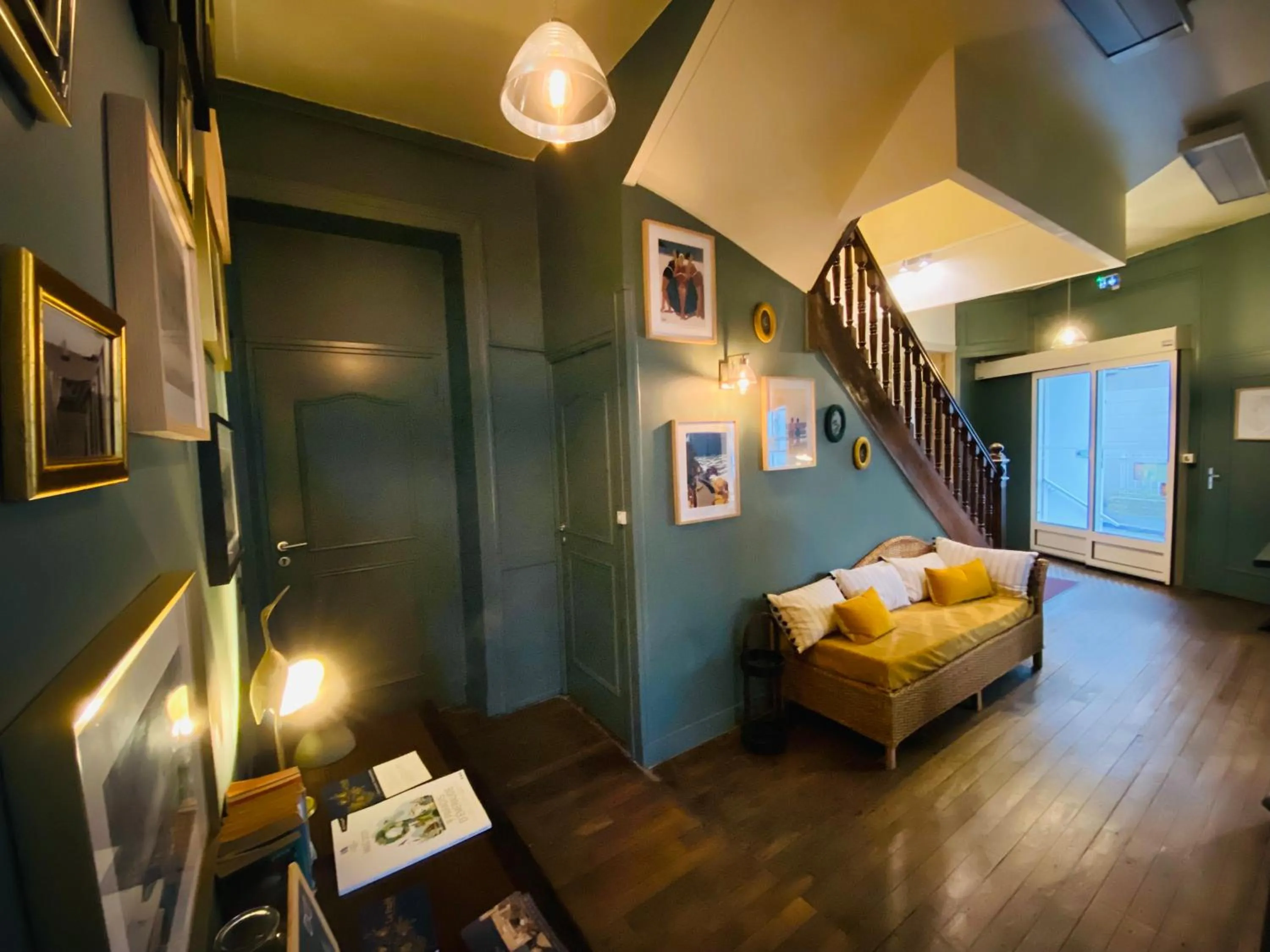 Lobby or reception in Hotel du Parc