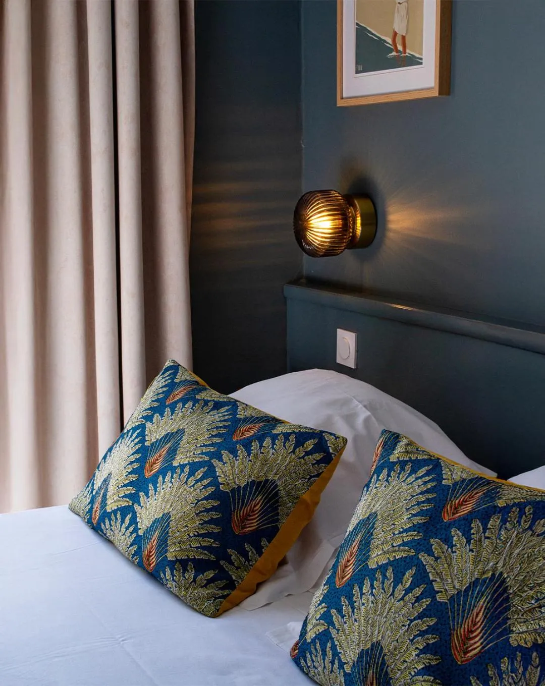 Bed in Hotel du Parc