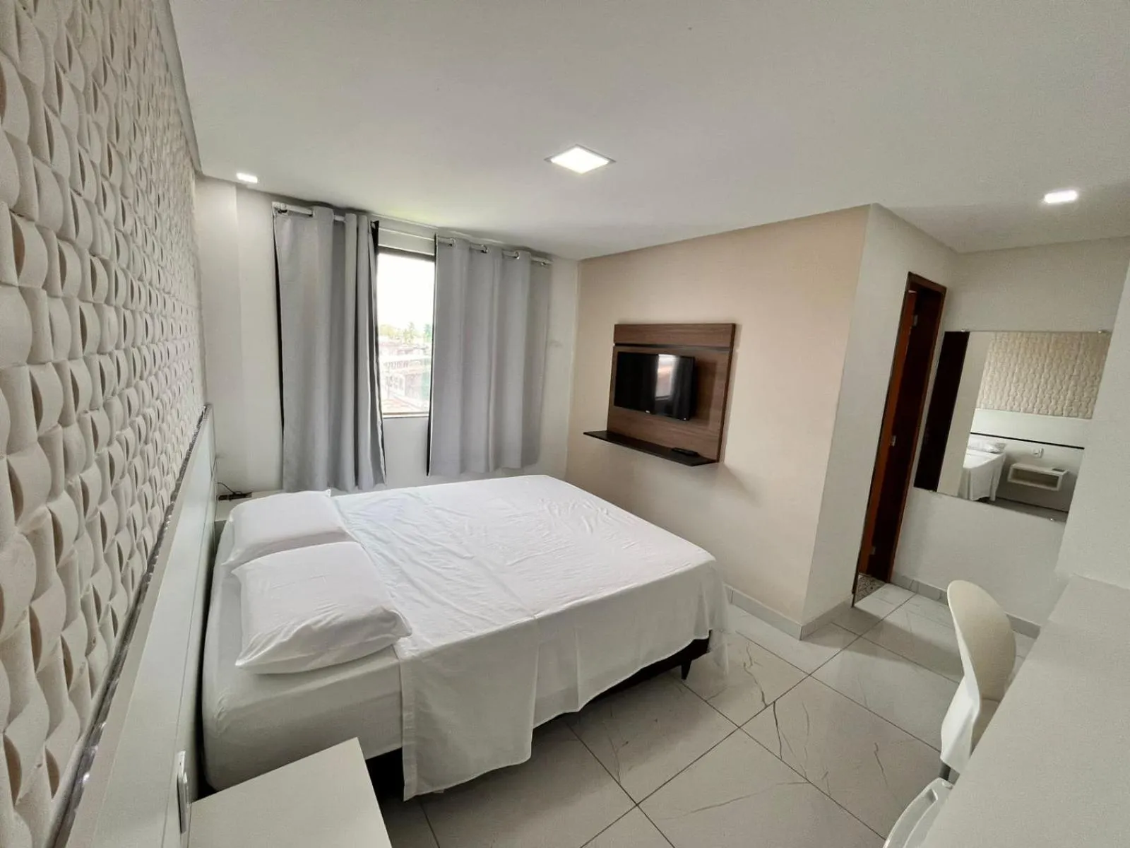 Bedroom, Bed in Goiana Palace Hotel - Fácil Acesso a Fábrica da JEEP, KLABIN, HEMOBRÁS, VIVIX