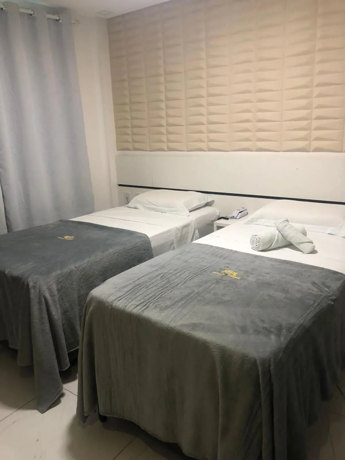 Bed in Goiana Palace Hotel - Fácil Acesso a Fábrica da JEEP, KLABIN, HEMOBRÁS, VIVIX