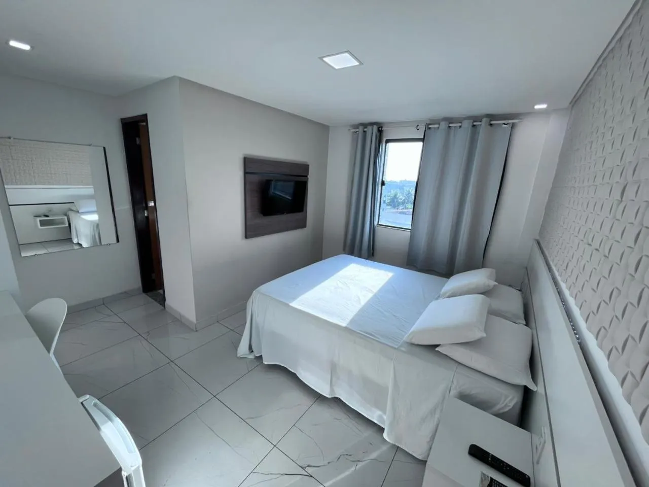 Bedroom, Bed in Goiana Palace Hotel - Fácil Acesso a Fábrica da JEEP, KLABIN, HEMOBRÁS, VIVIX