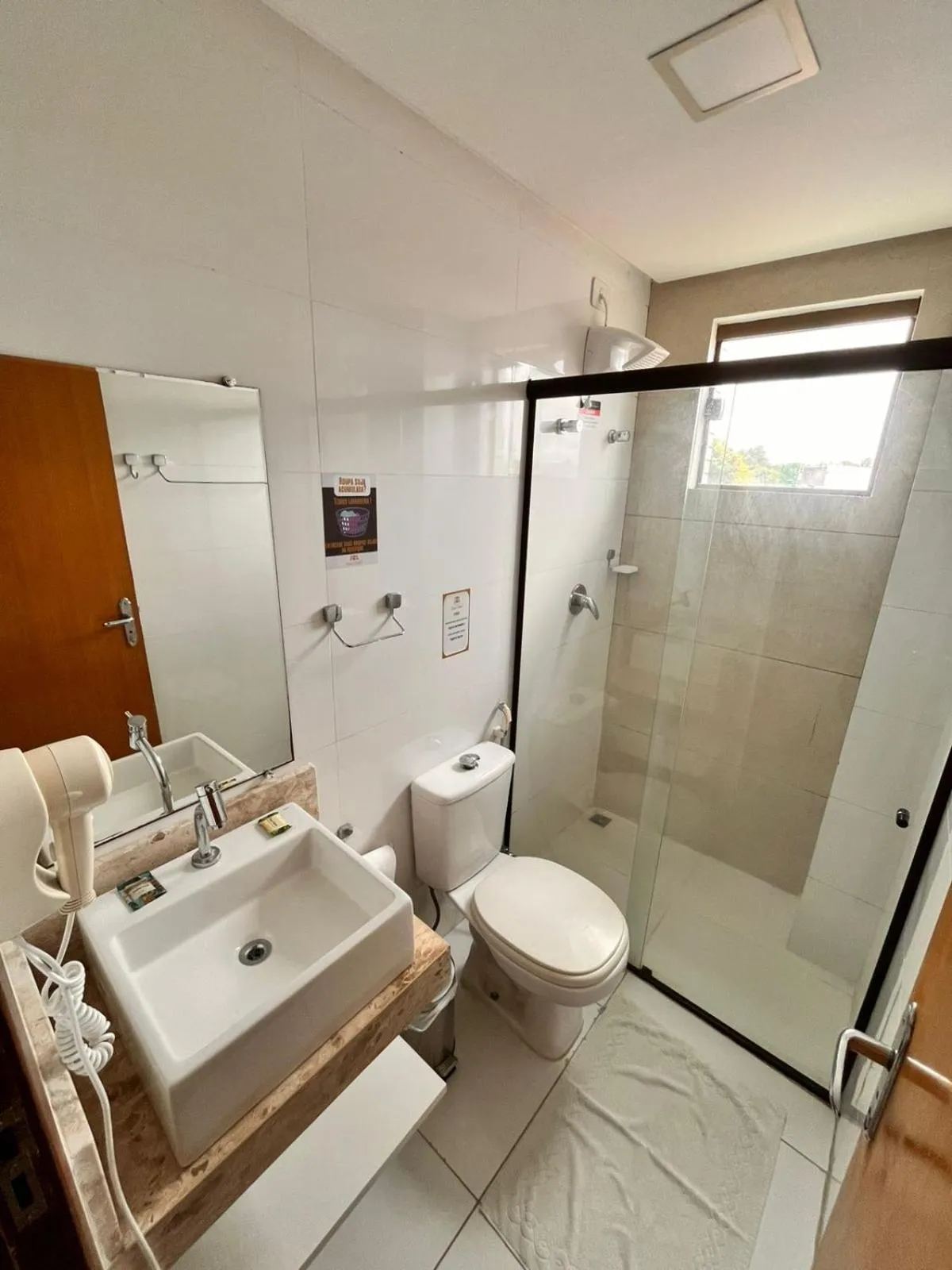 Bathroom in Goiana Palace Hotel - Fácil Acesso a Fábrica da JEEP, KLABIN, HEMOBRÁS, VIVIX