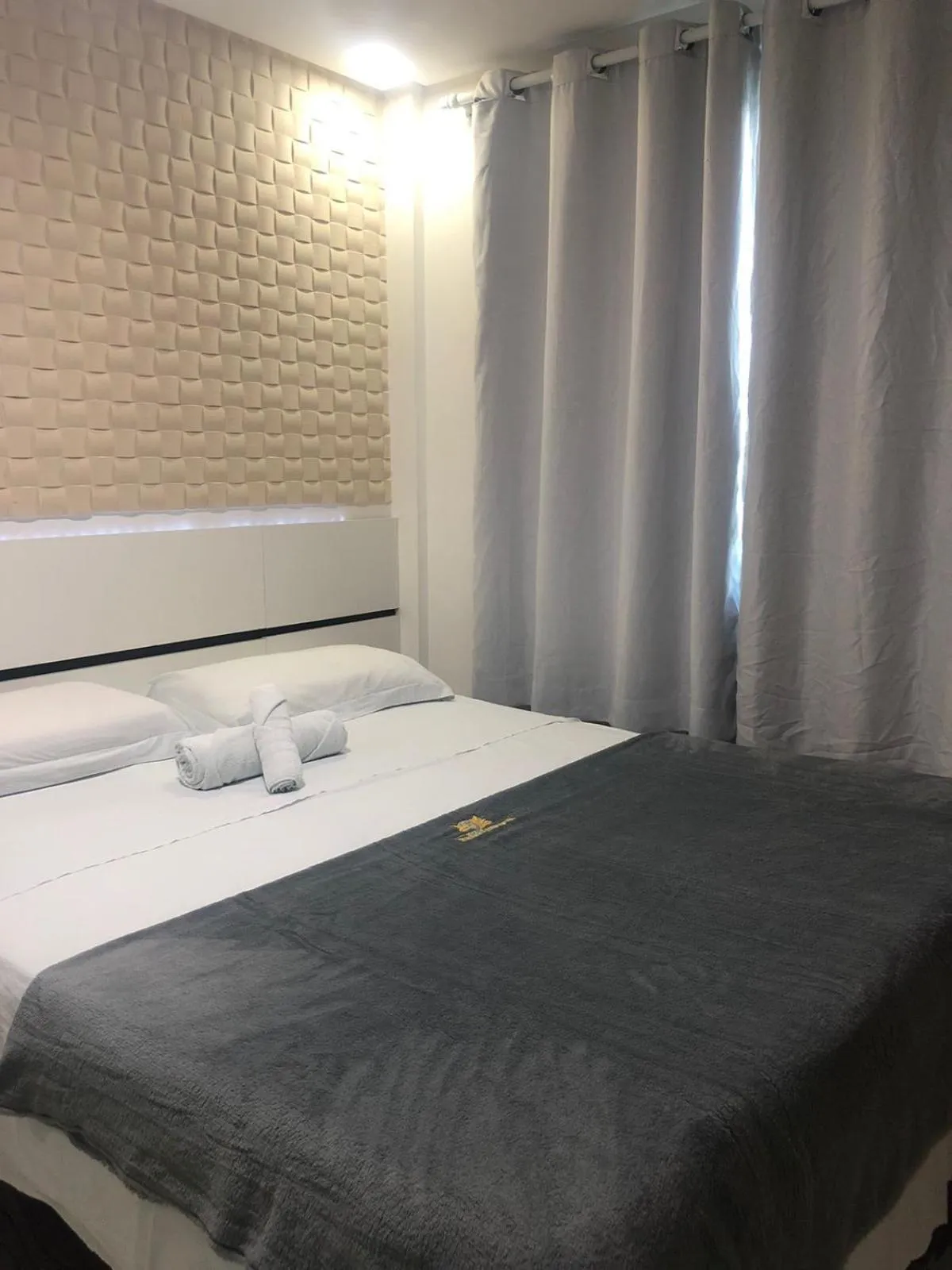 Bed in Goiana Palace Hotel - Fácil Acesso a Fábrica da JEEP, KLABIN, HEMOBRÁS, VIVIX