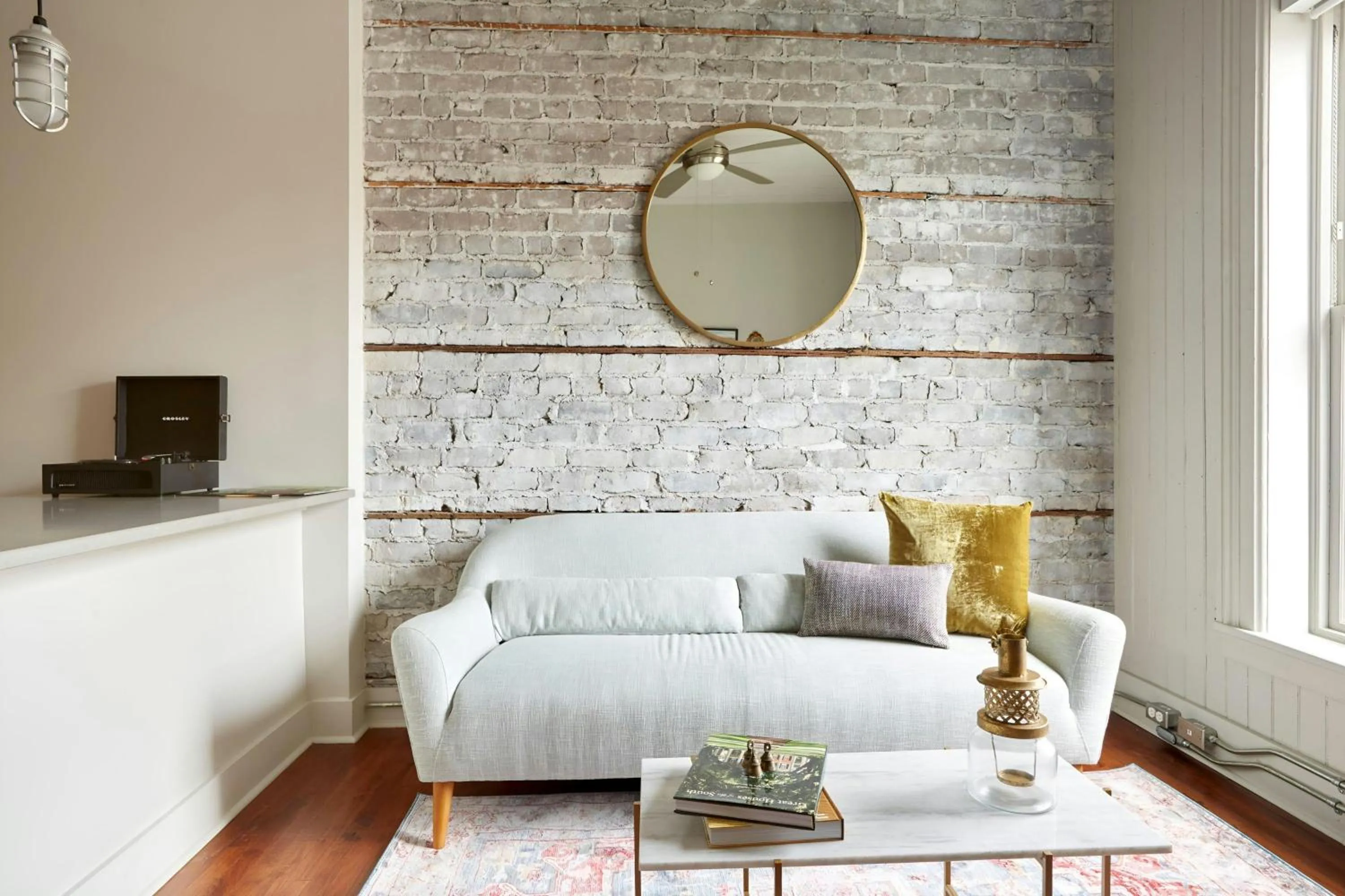 Living room in Sonder by Marriott Bonvoy The Broughton Apartments Historic District