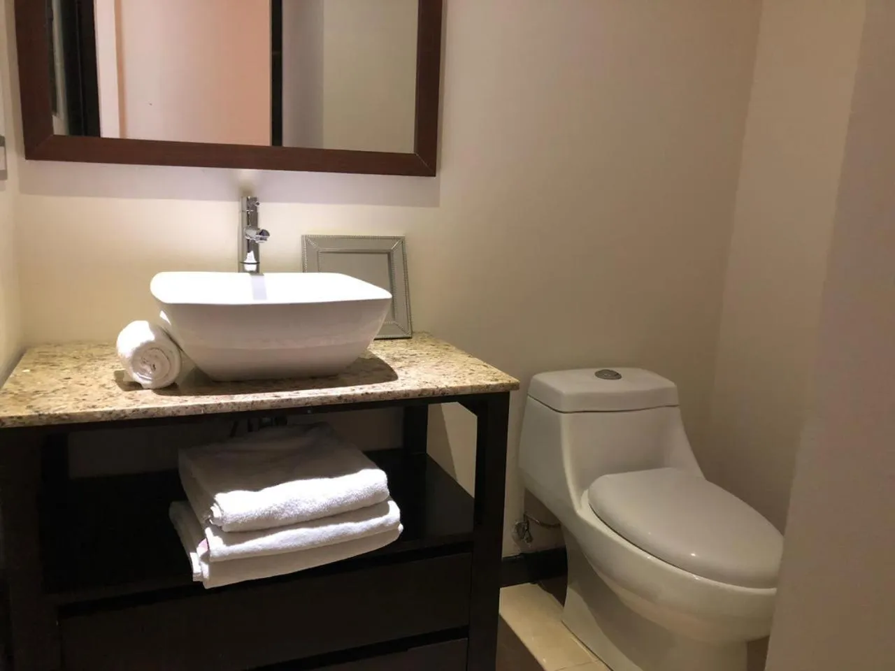 Toilet in San Pedro Hotel, 5ta Avenida