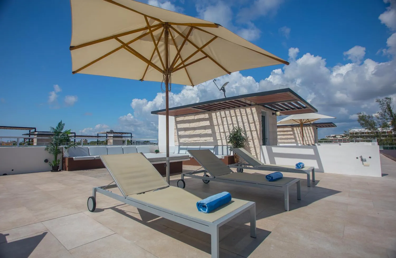 Patio in San Pedro Hotel, 5ta Avenida