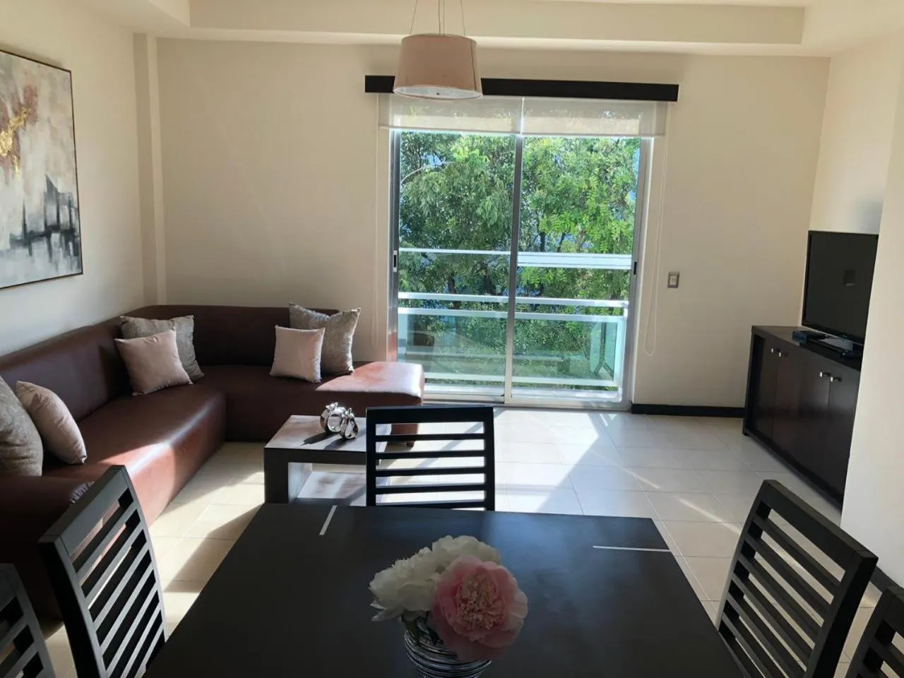 Living room in San Pedro Hotel, 5ta Avenida