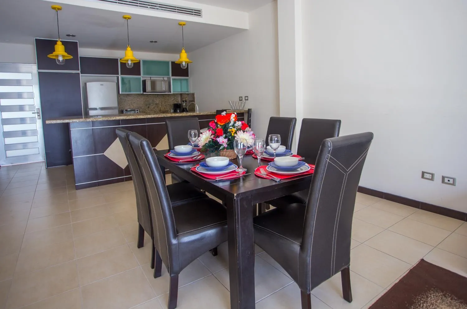 Dining area in San Pedro Hotel, 5ta Avenida