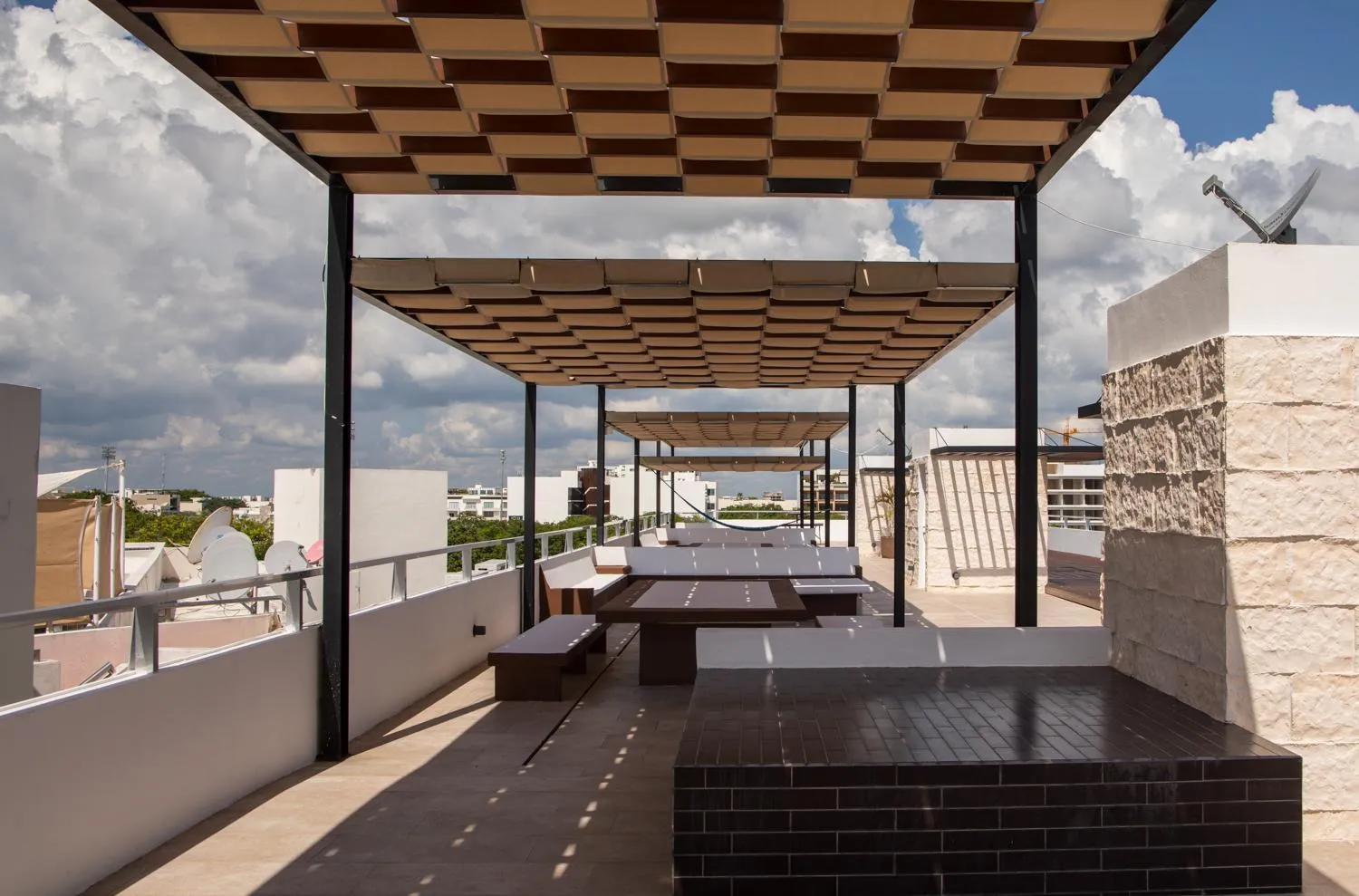 Patio in San Pedro Hotel, 5ta Avenida