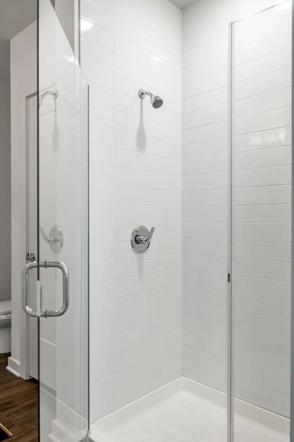 Shower in Spectacular Apartments by BCA Furnished Apartments