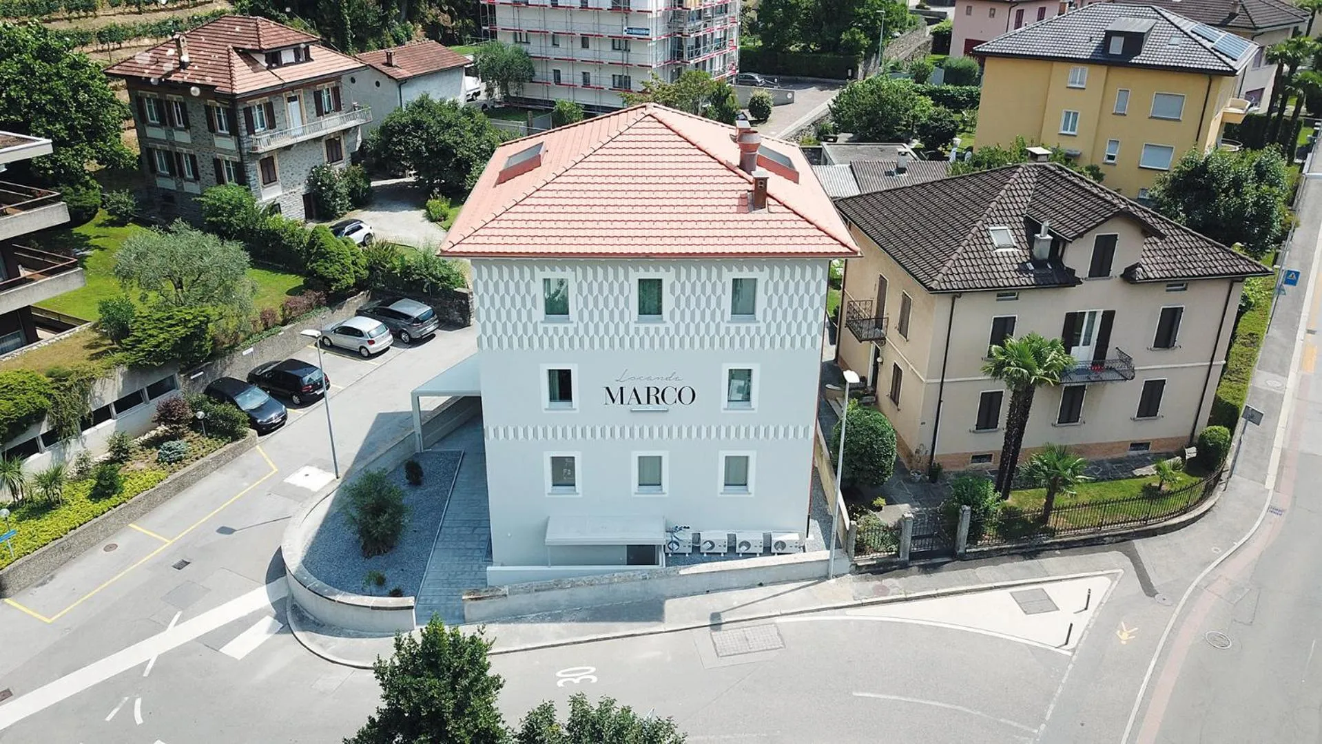 Bird's eye view in Locanda Marco