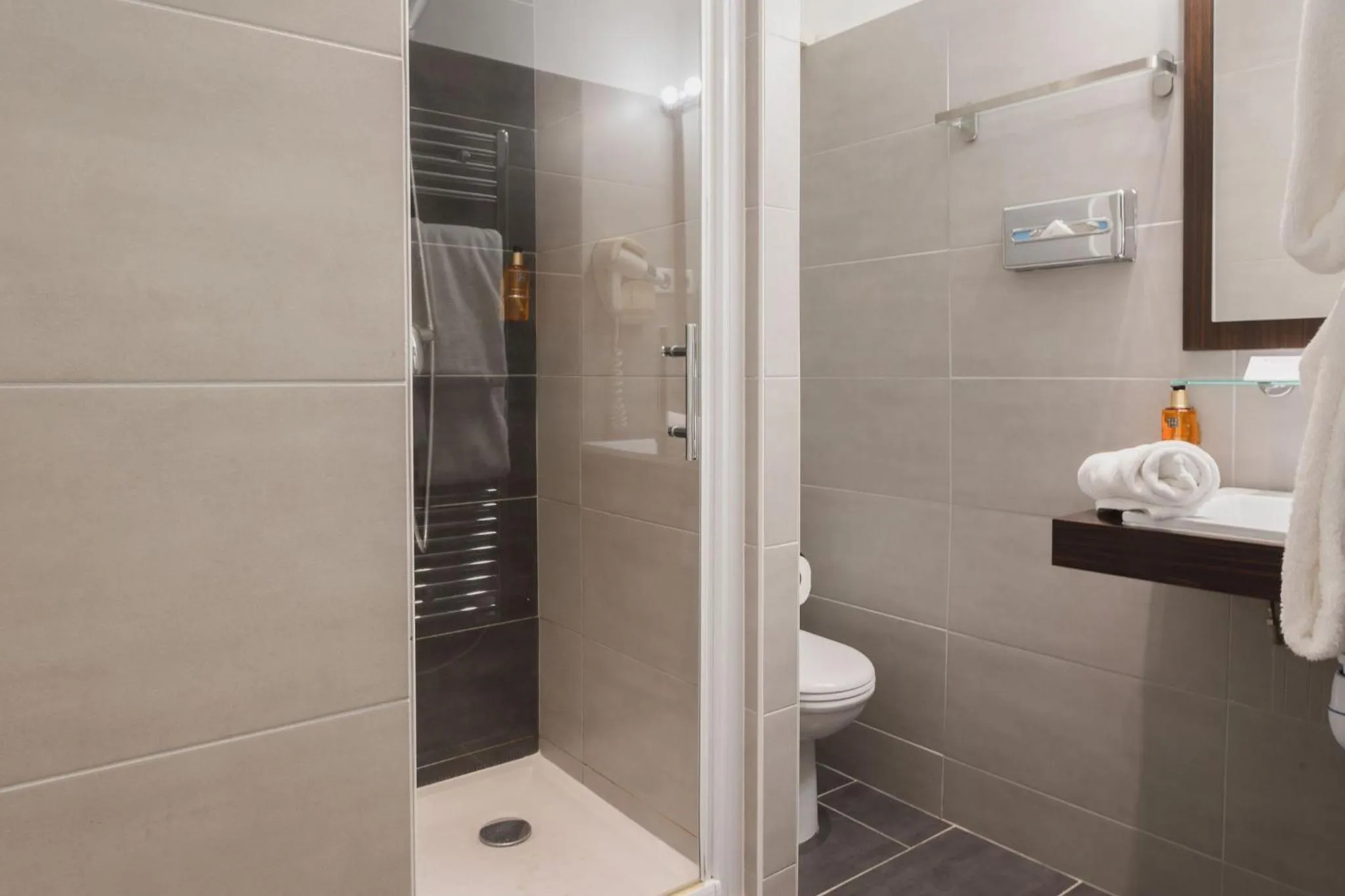 Shower in Best Western Hôtel De France