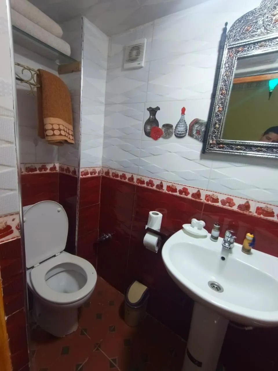 Toilet in Riad lala Drissia