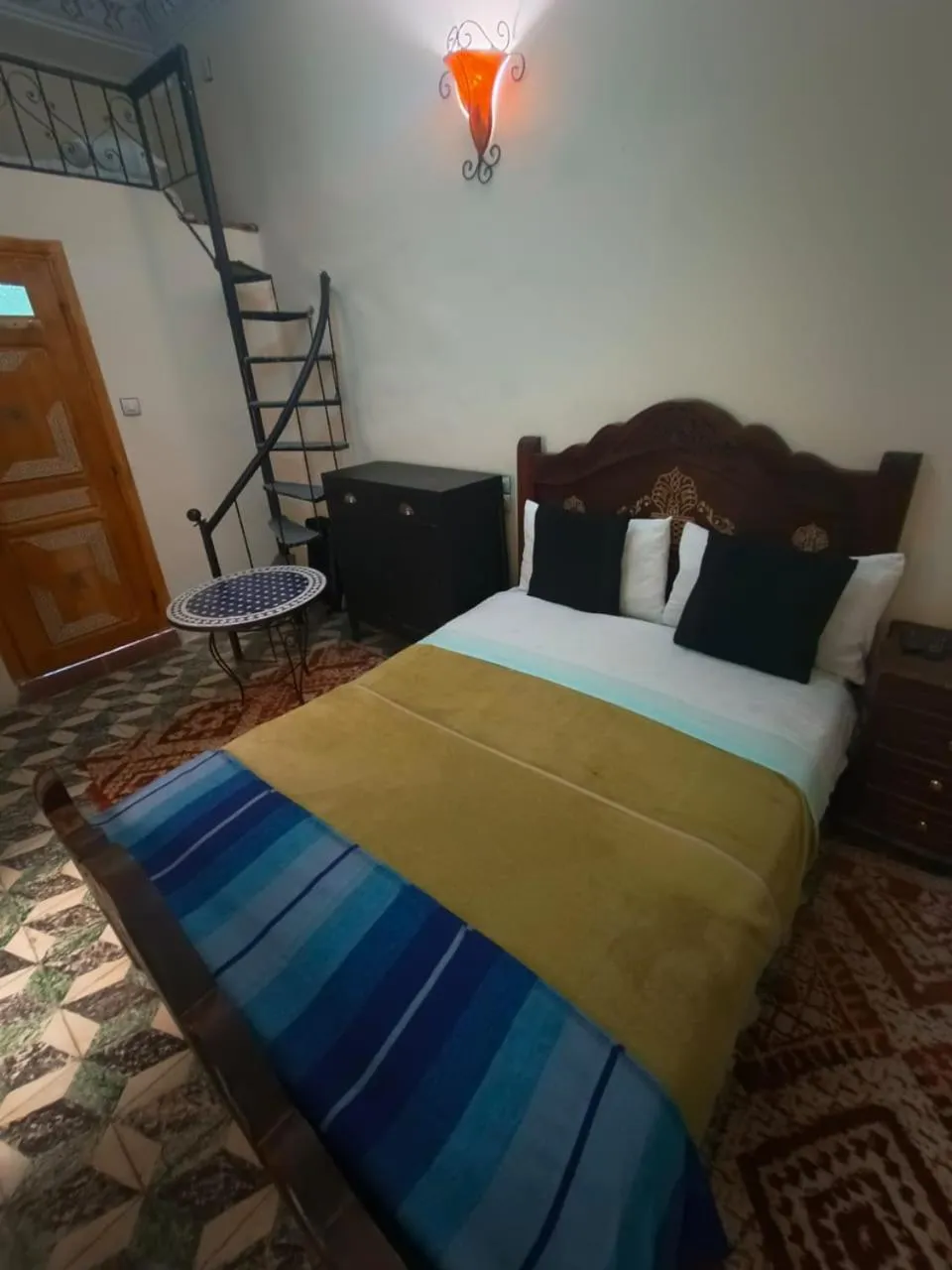 Bed in Riad lala Drissia