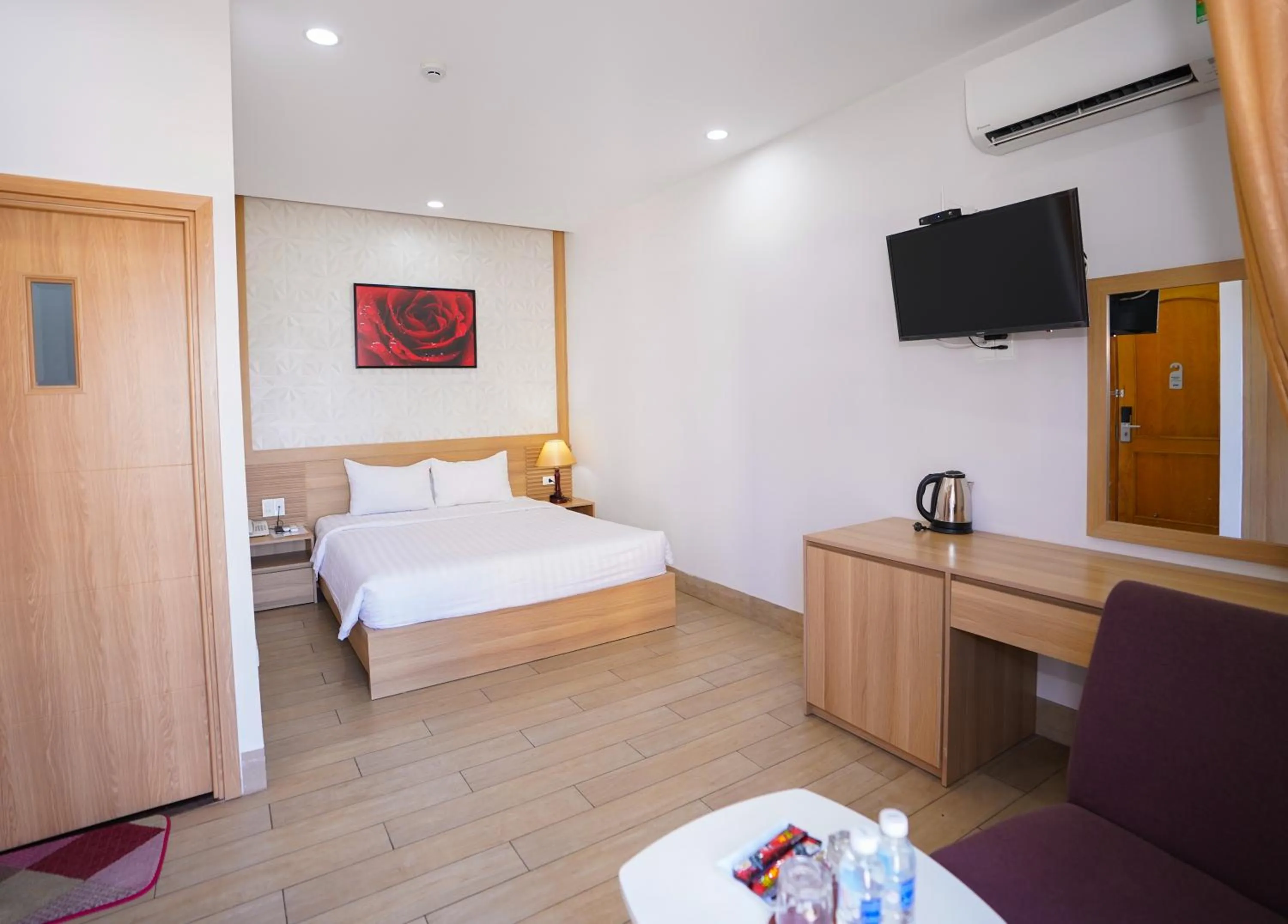 Bed in An Dương Hotel & Apartment