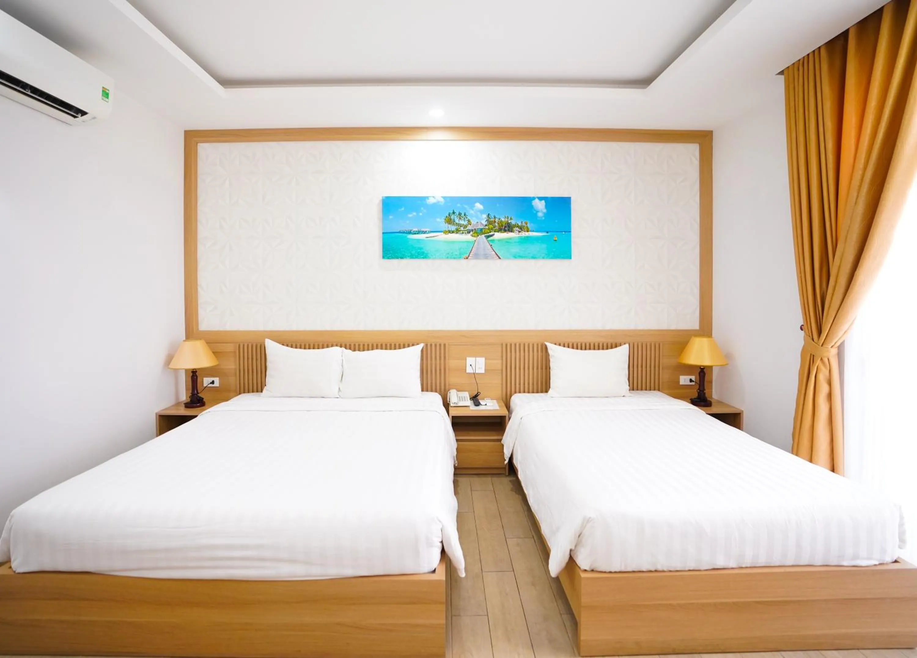Bed in An Dương Hotel & Apartment