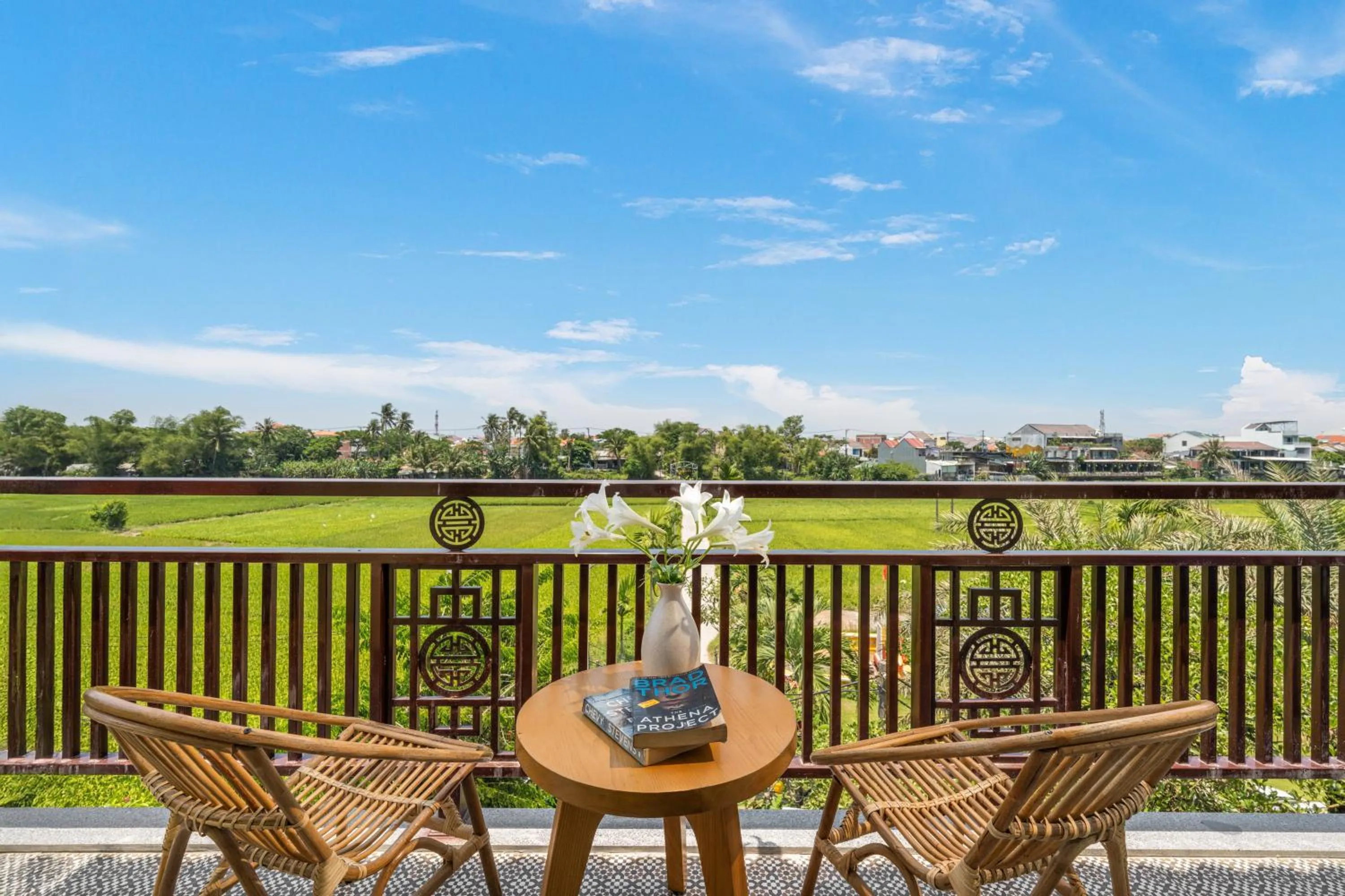 Balcony/Terrace in Eden Hoi An Villas