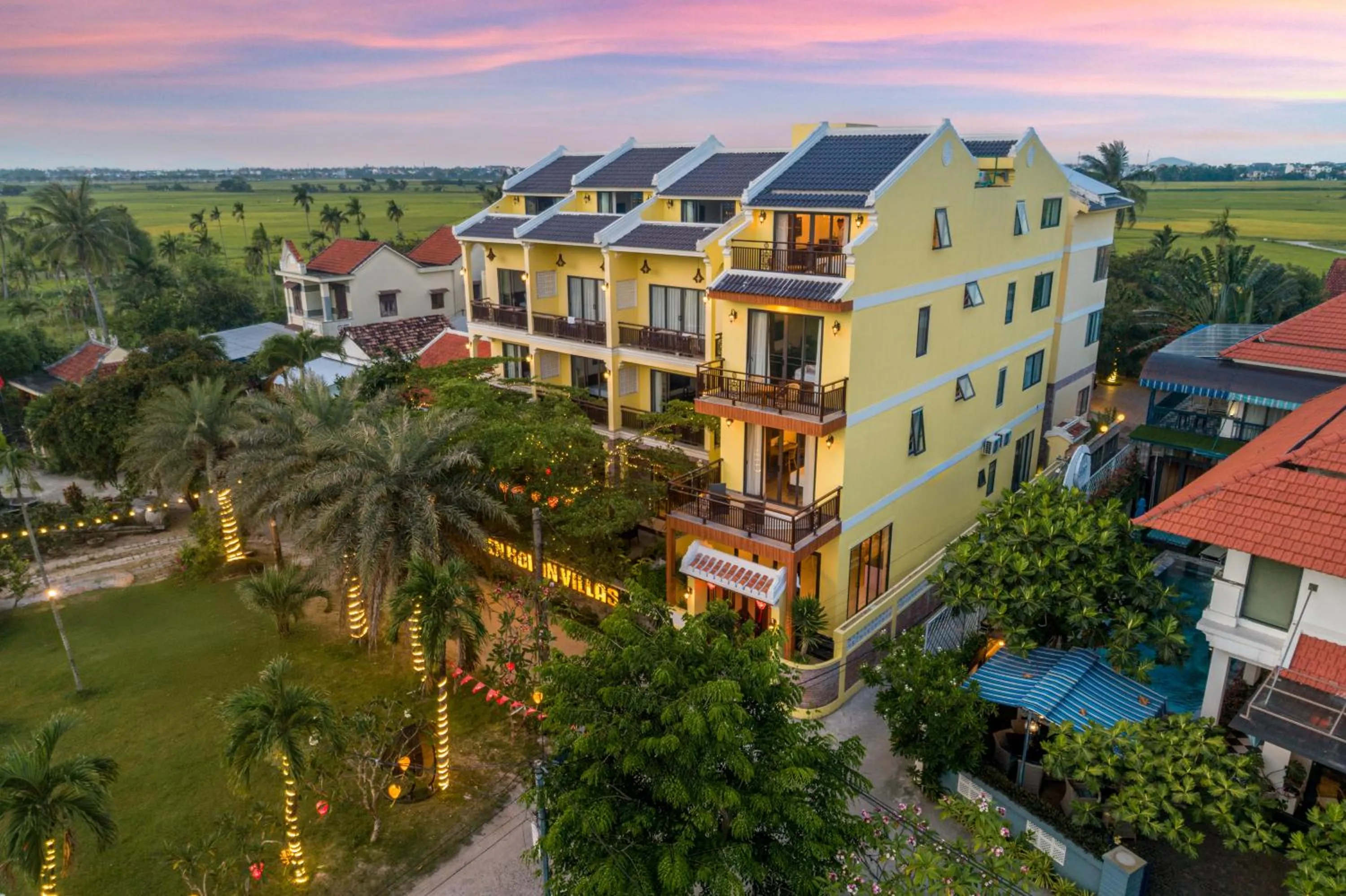 Property building in Eden Hoi An Villas